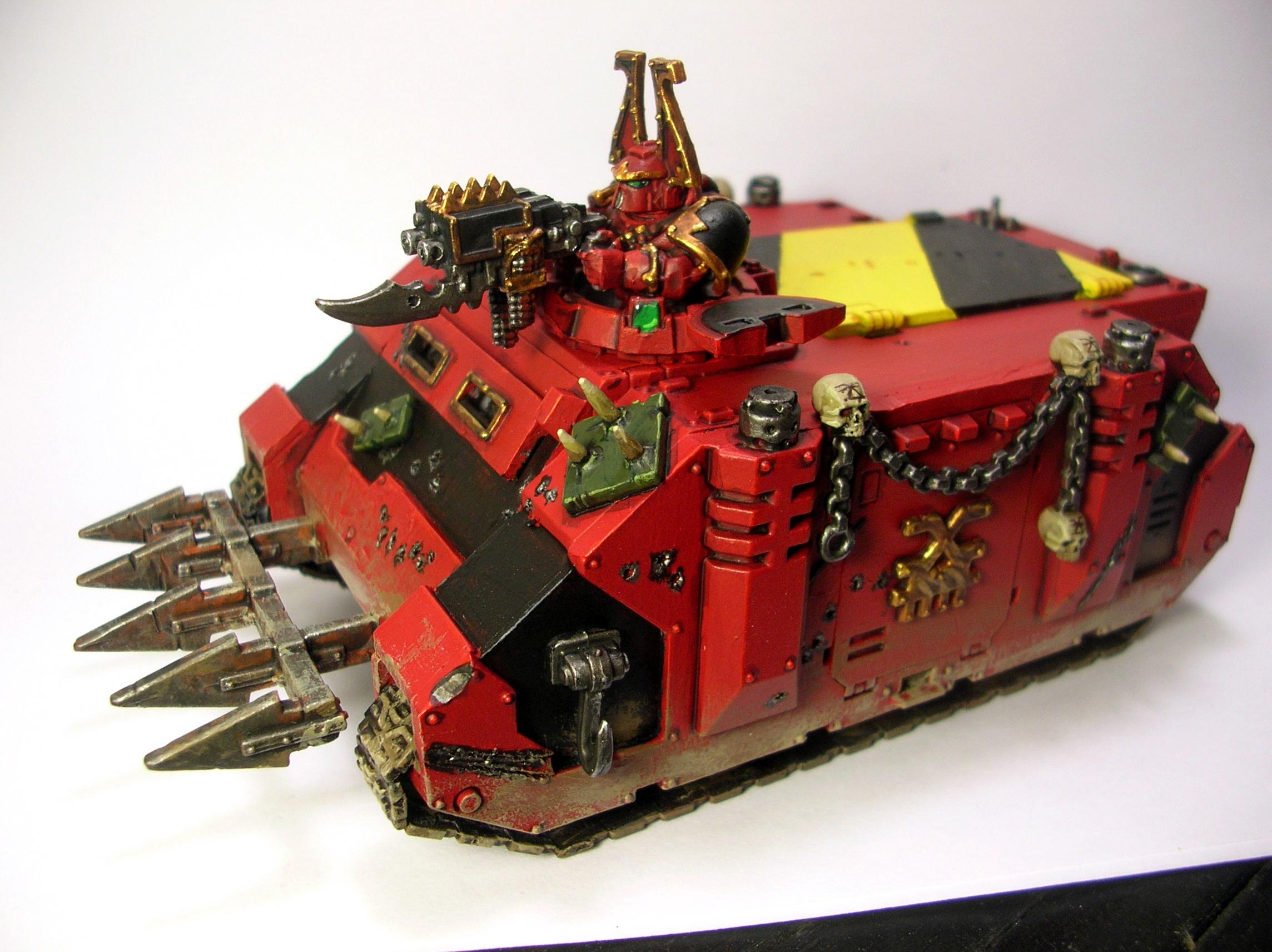 Battle Damage, Berserkers, Chaos, Khorne, Rhino