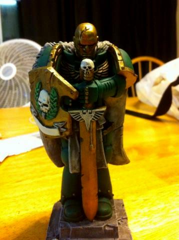 Dark Angels Statue Honored Imperium