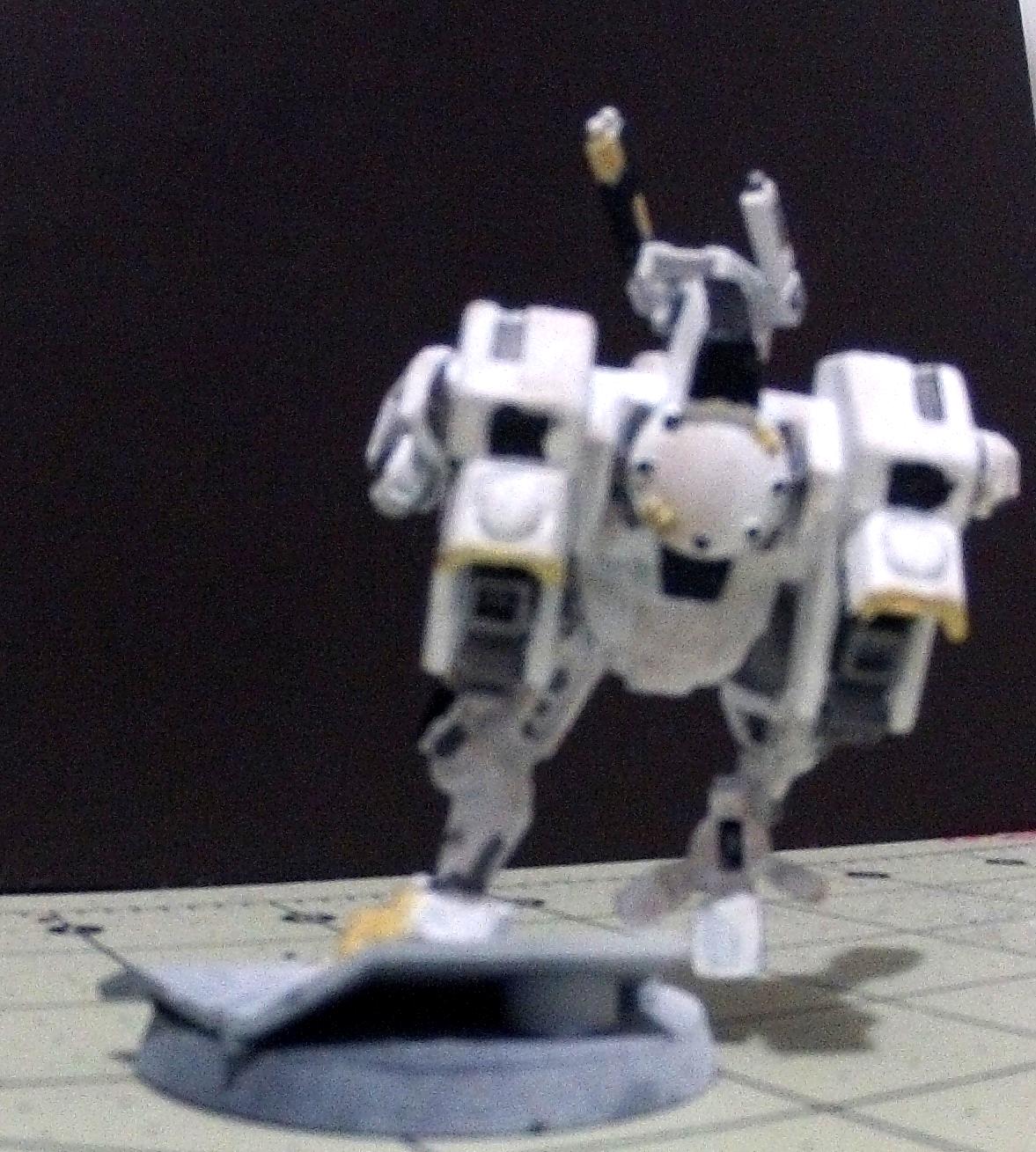 Crisis Battlesuit, Rear back- WIP
