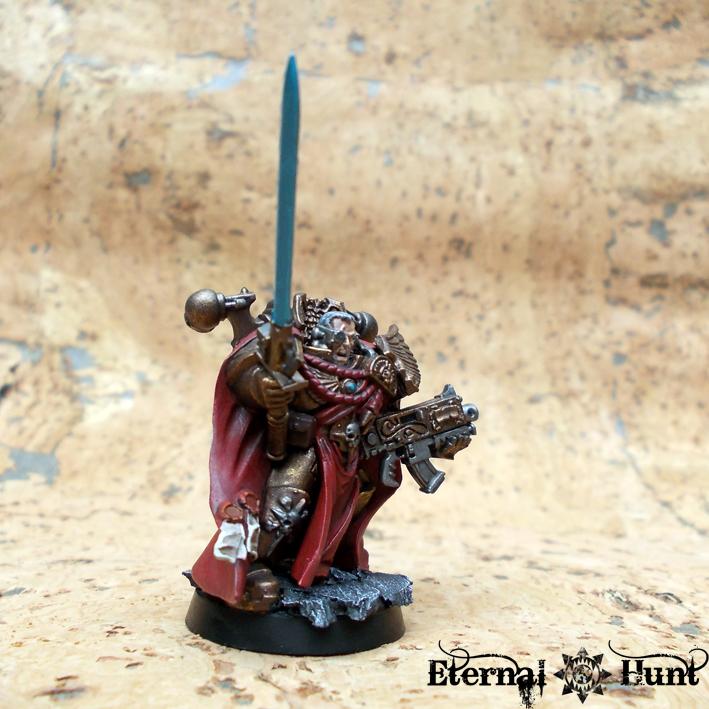 Adeptus Custodes, Conversion, Custodes, Legio Custodes, Paintjob, Shield Captain, Space Marines, Warhammer 40,000