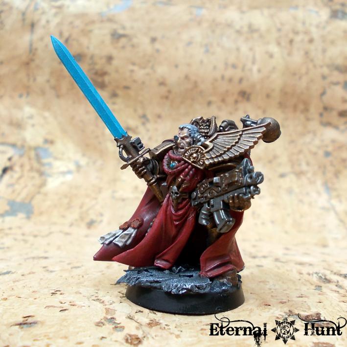 Adeptus Custodes, Conversion, Custodes, Legio Custodes, Paintjob, Shield Captain, Space Marines, Warhammer 40,000