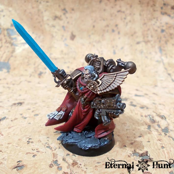 Adeptus Custodes, Conversion, Custodes, Legio Custodes, Paintjob, Shield Captain, Space Marines, Warhammer 40,000