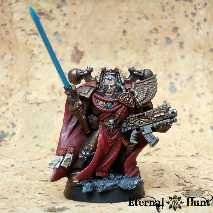 Adeptus Custodes, Conversion, Custodes, Legio Custodes, Paintjob, Shield Captain, Space Marines, Warhammer 40,000