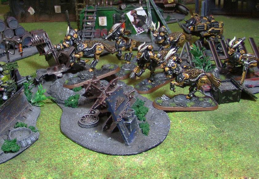 Attack, Beastmen, Bike, Centigor, Fast, Space, Space Marines, Warhammer 40,000