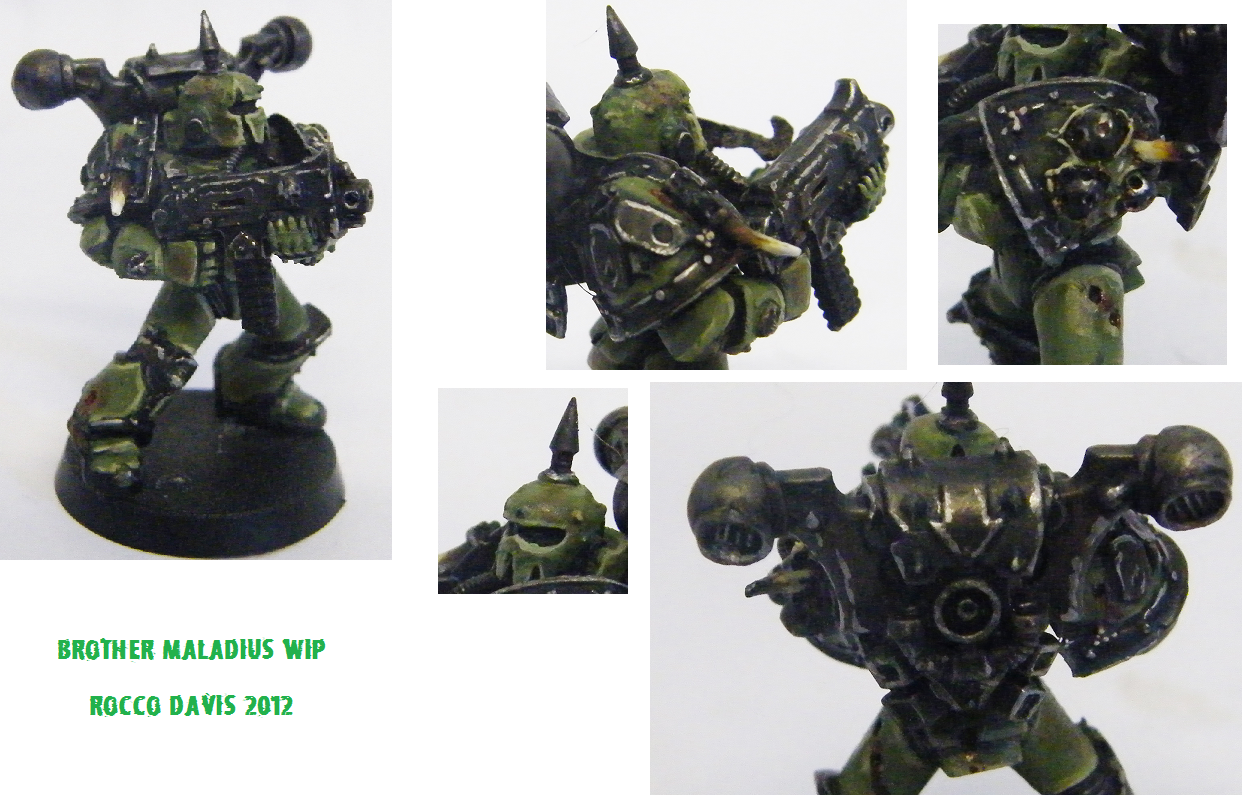 Chaos Space Marines, Death Guard, Nurgle, Plague Marines