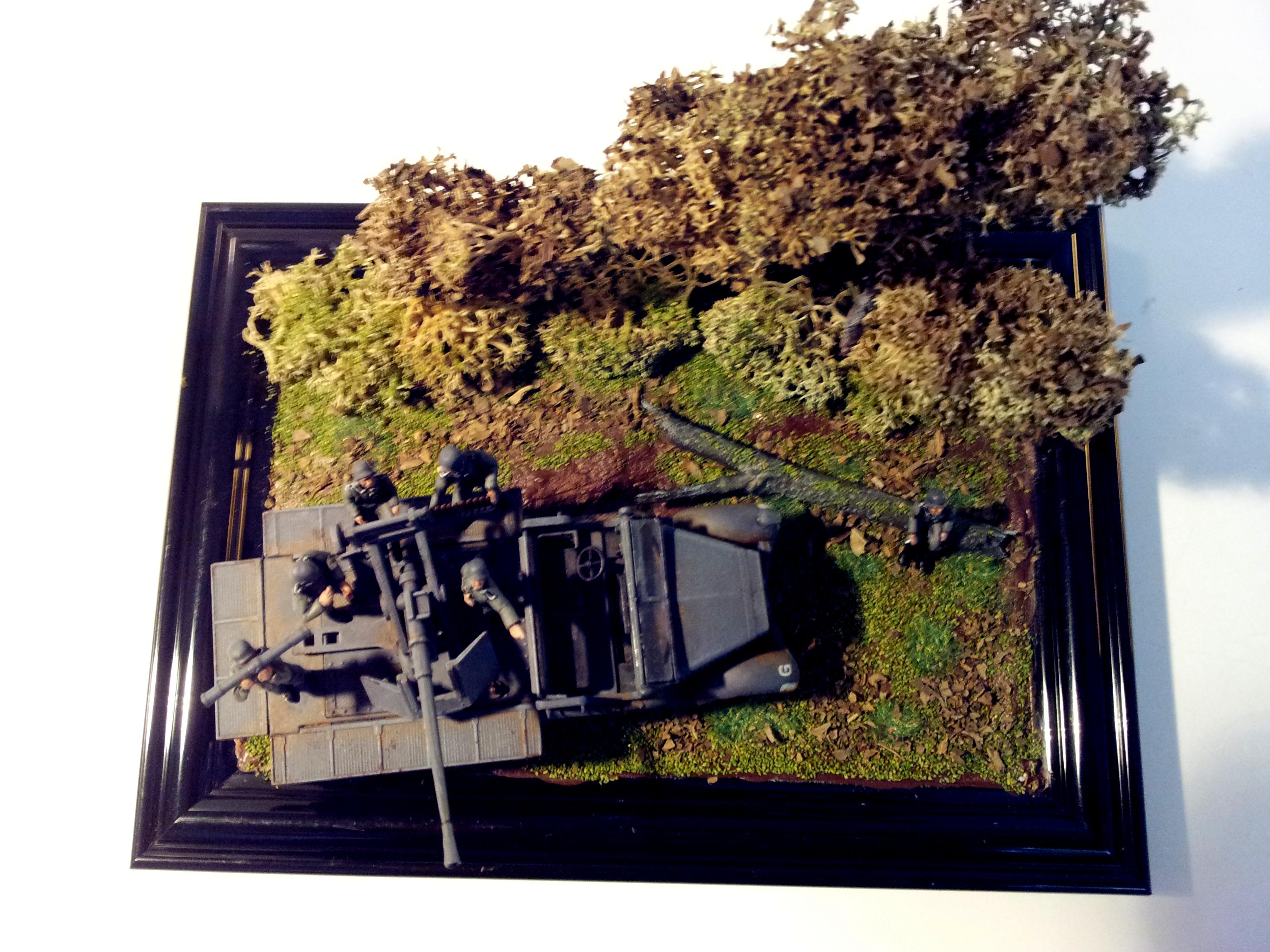 1/72, 1:72, Diorama, Germans, Sdkfz 7, World War 2