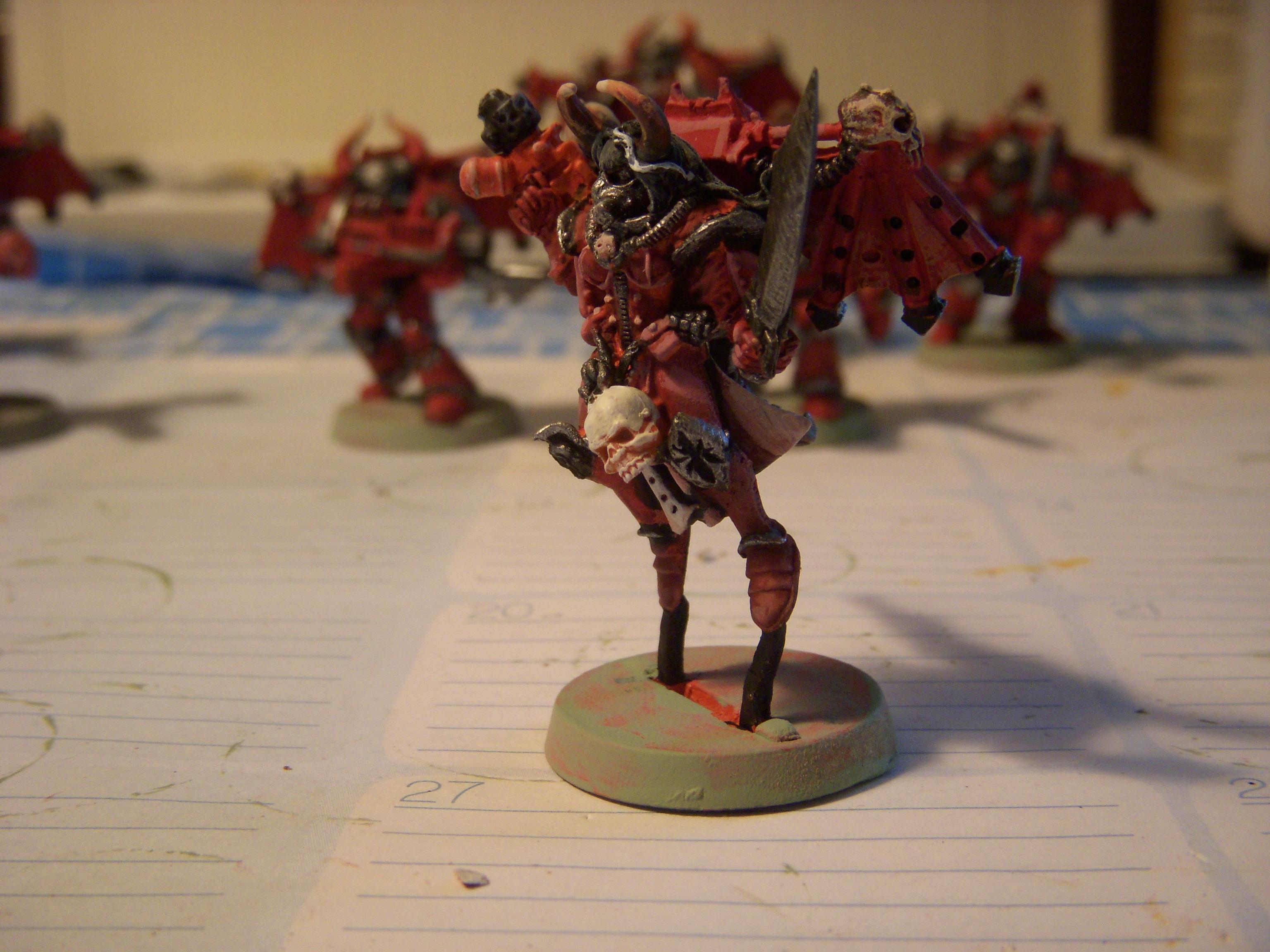 Chaos, Chaos Space Marines, Conversion, Word Bearers, Work In Progress