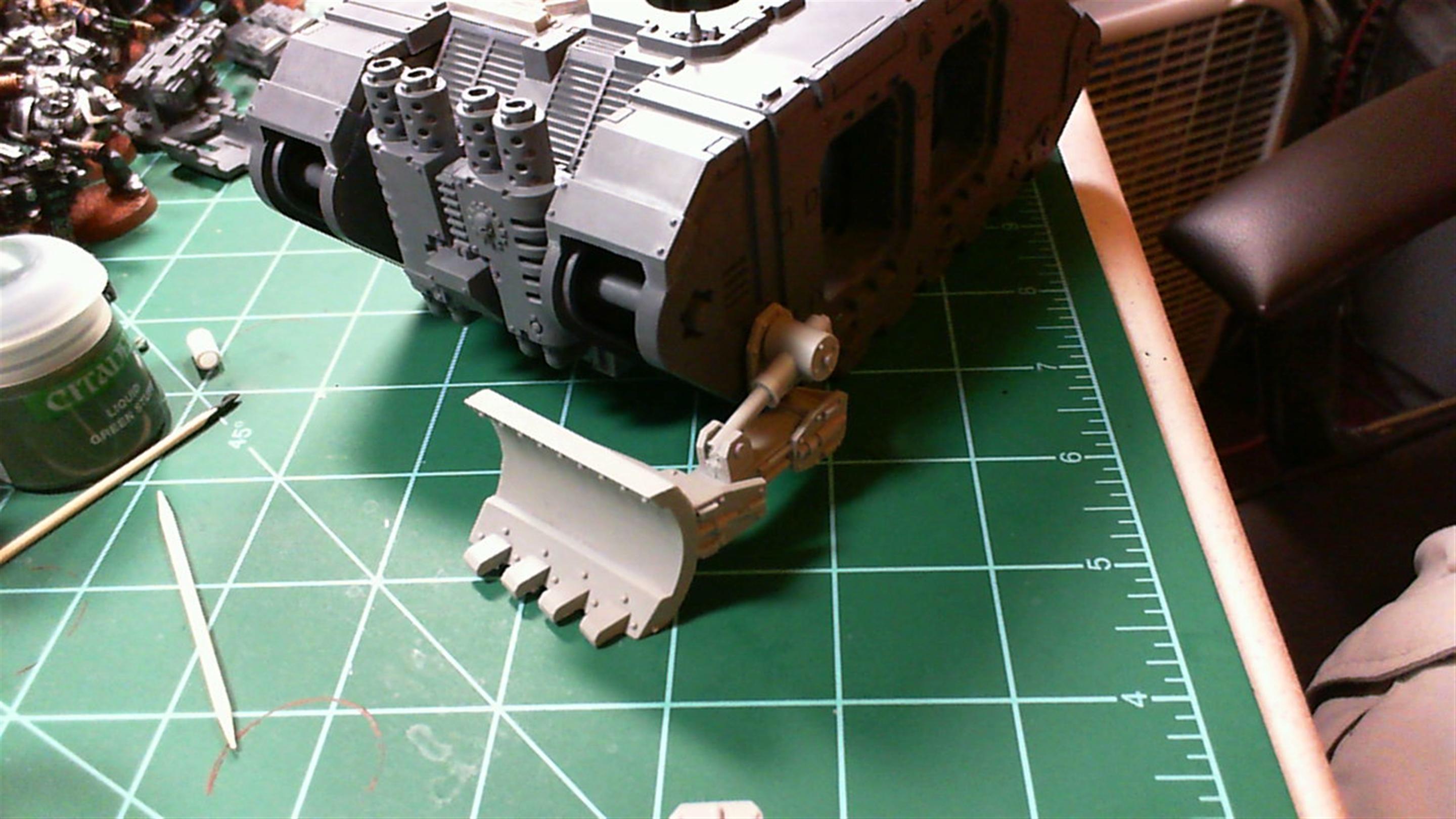 Ares, Big Momma, Cannon, Land Raider, Land Raider Ares, Lr Ares, Space Marines, Tank