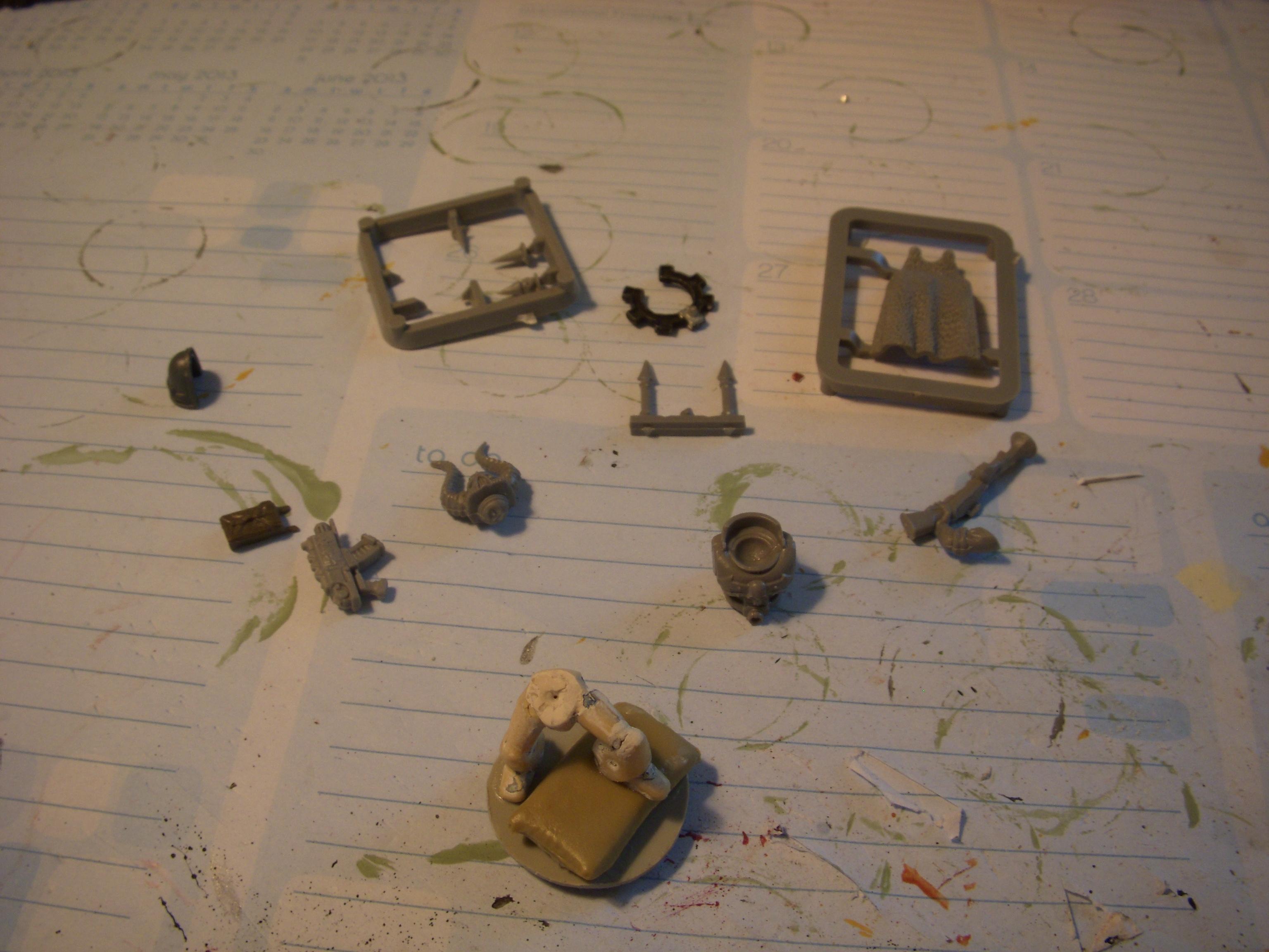 Chaos, Chaos Space Marines, Word Bearers, Work In Progress