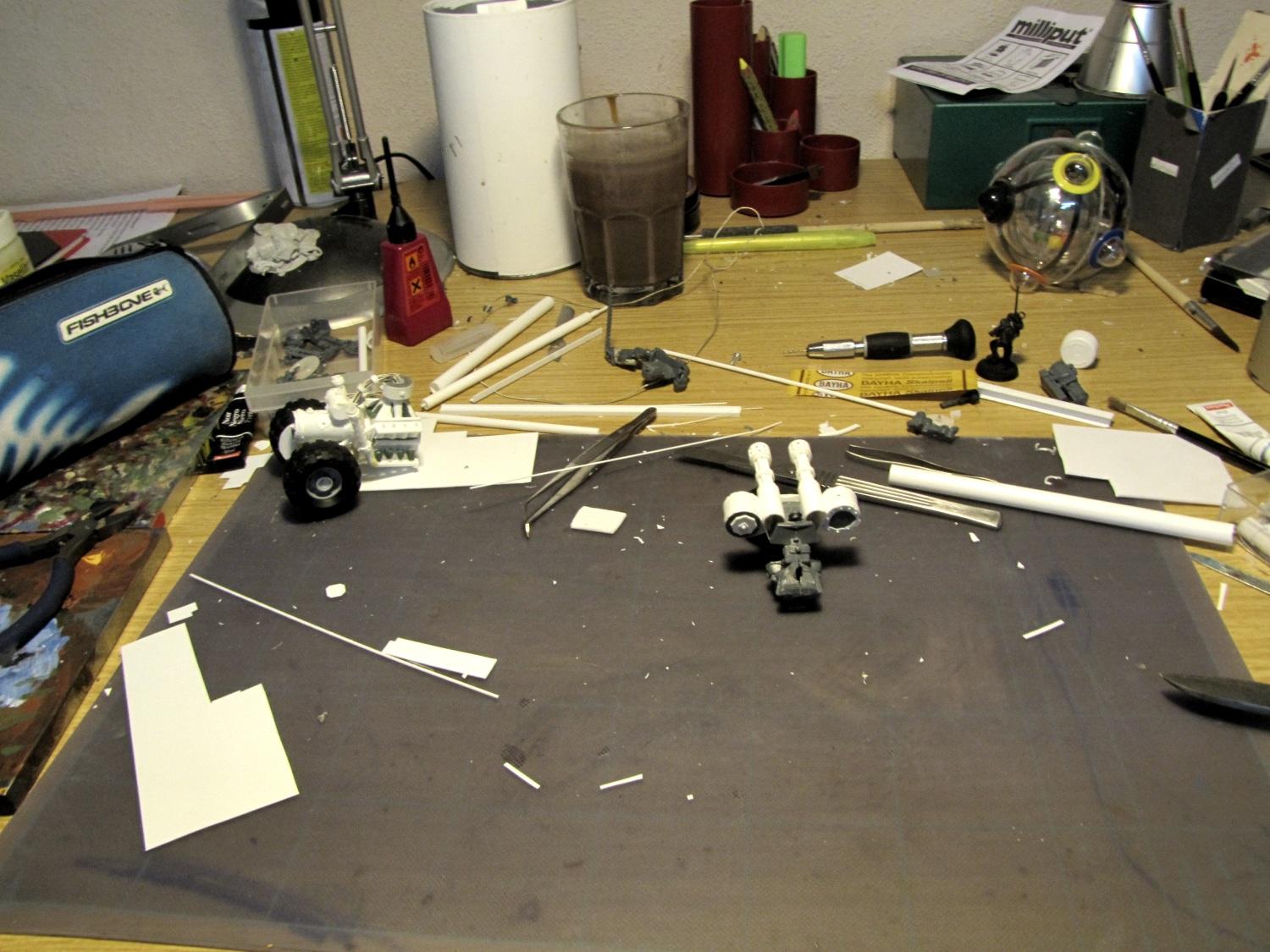 Scratch Build, Trike, Warboss, Wazdakka Gutsmek, Work In Progress