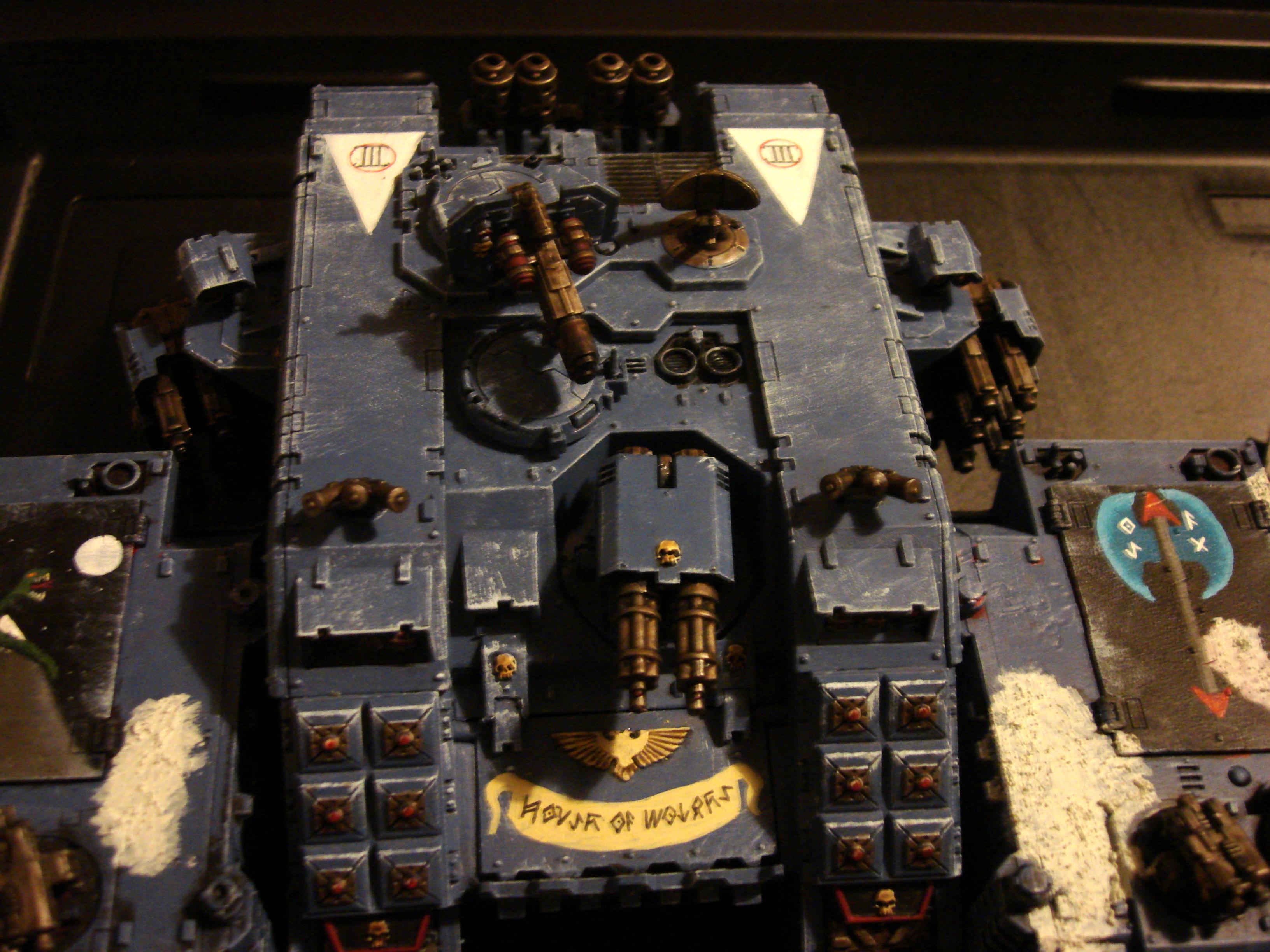 Land Raider, Space Marines, Space Wolves