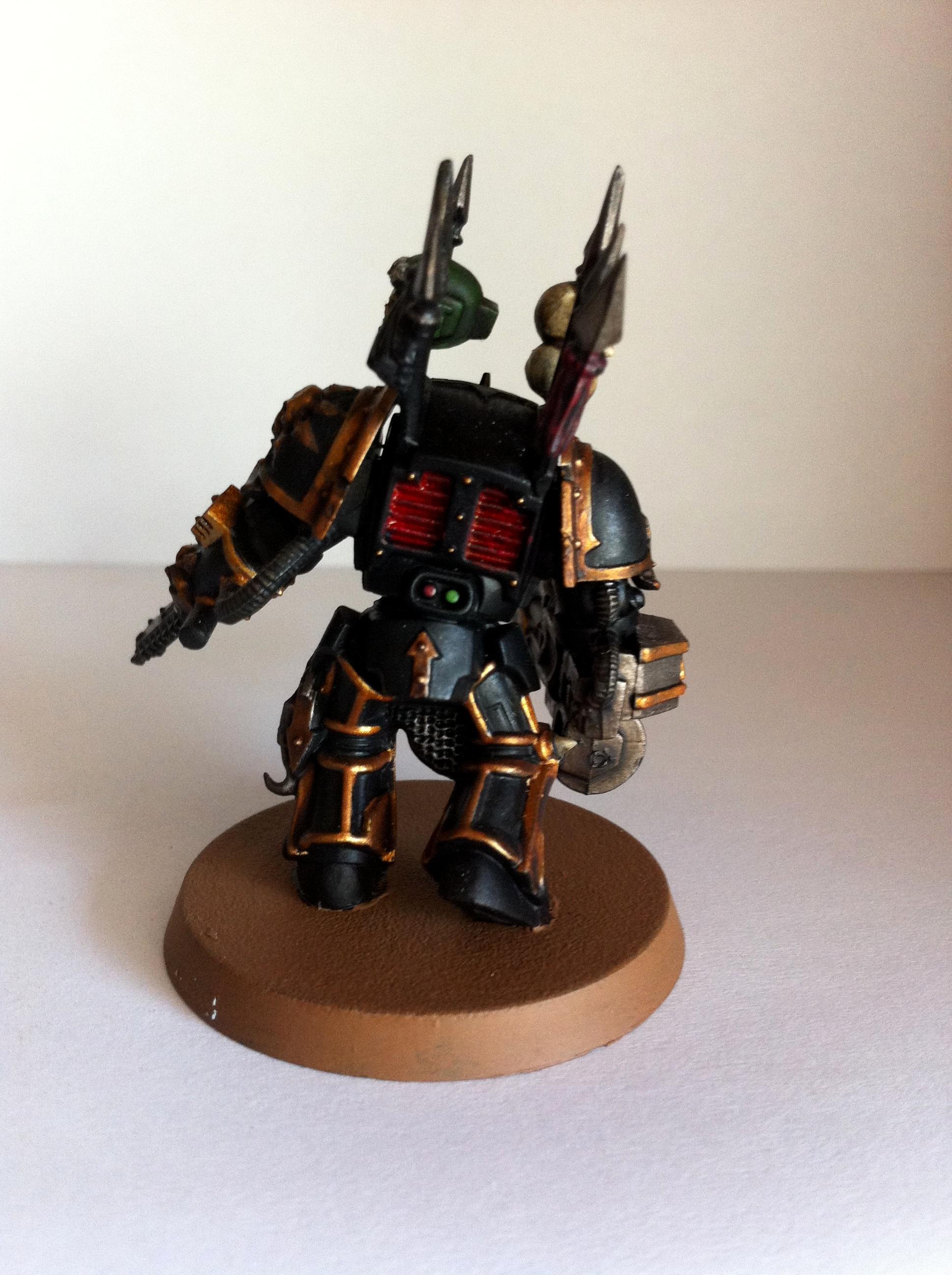 Chaos Terminator Auto Cannon Black Legion