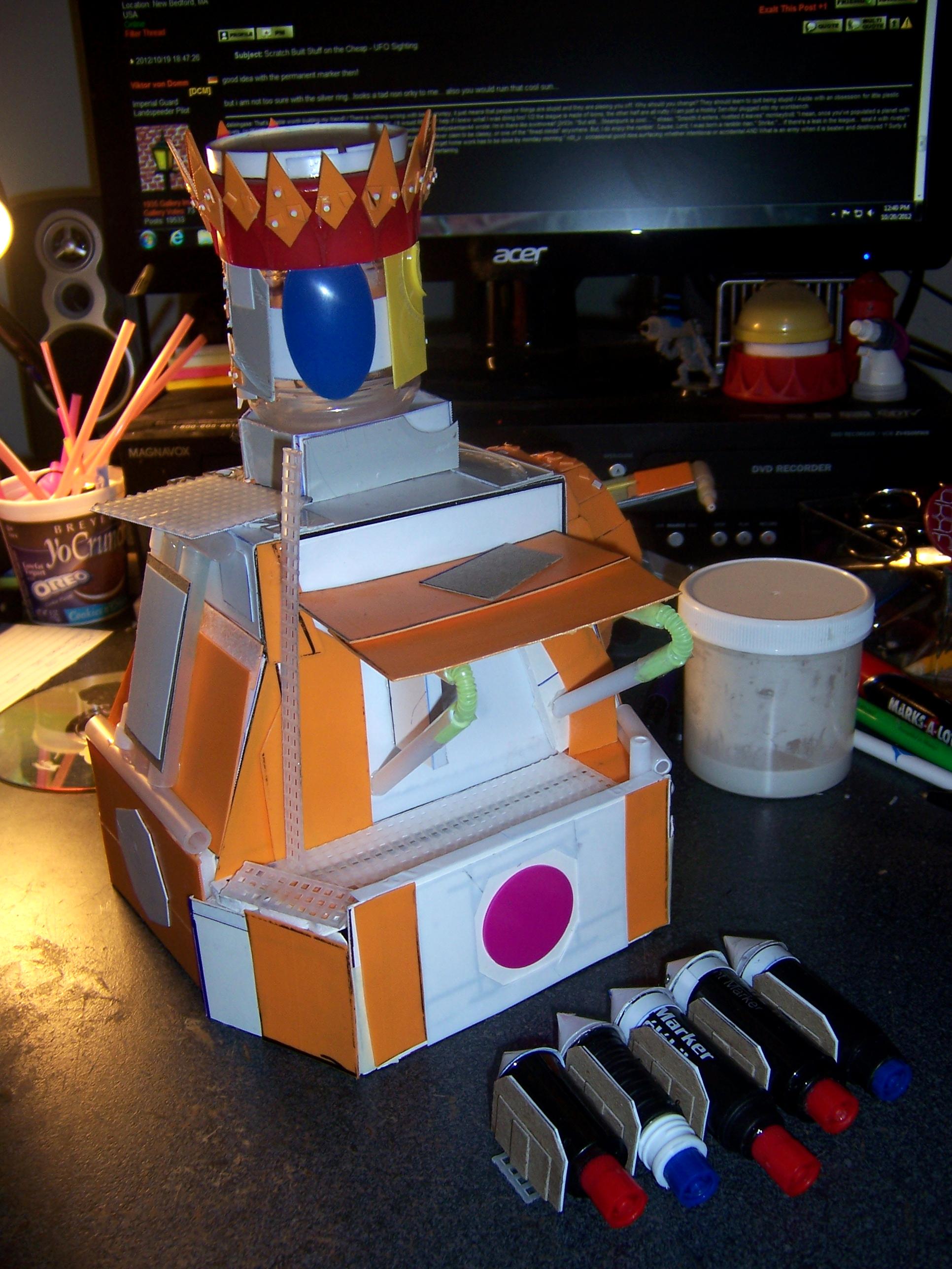 Orks, Stompa, Stompa WIP Back