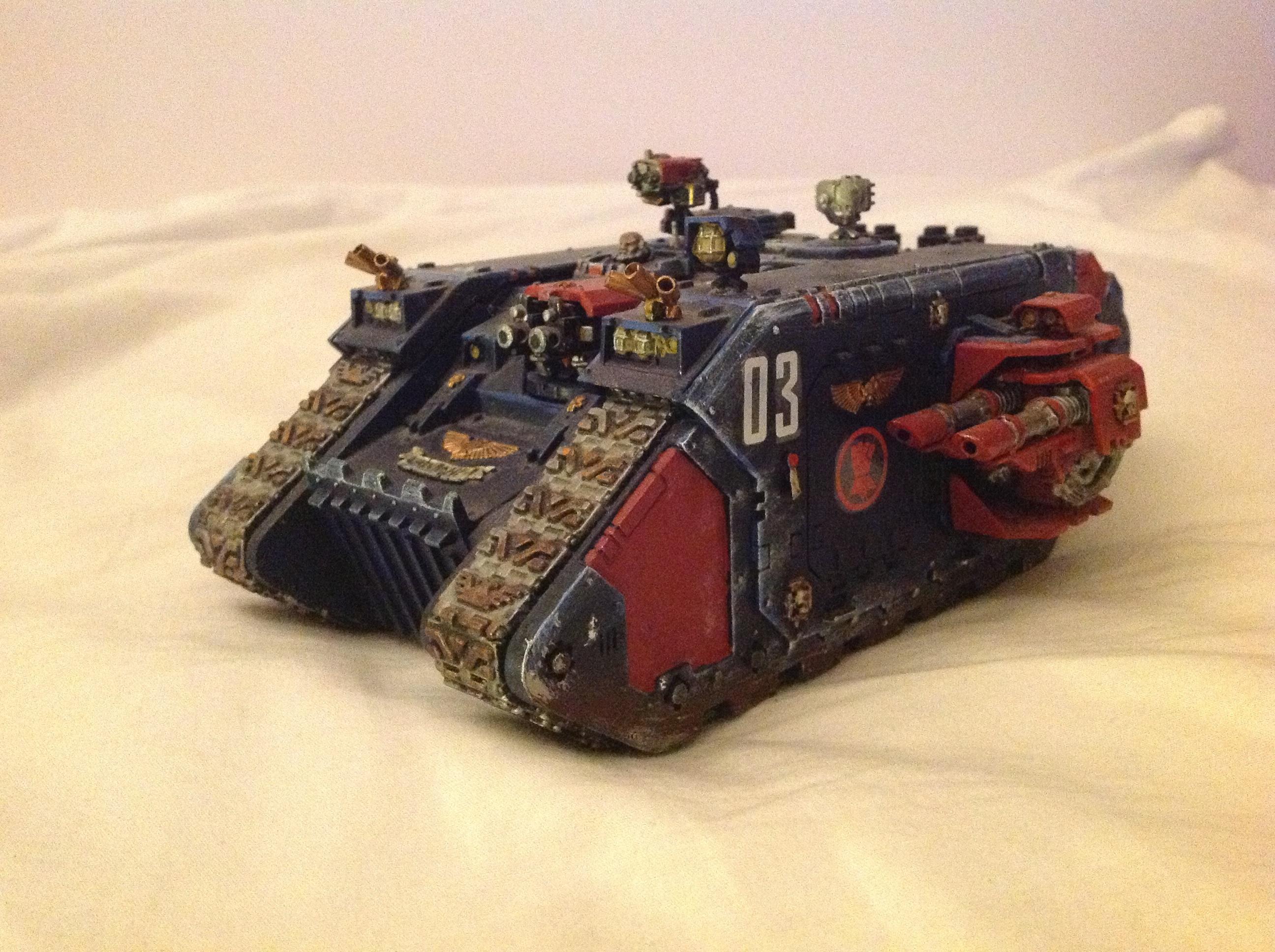 Crimson, Fist, Land Raider, Painting, Scheme, Space Marines