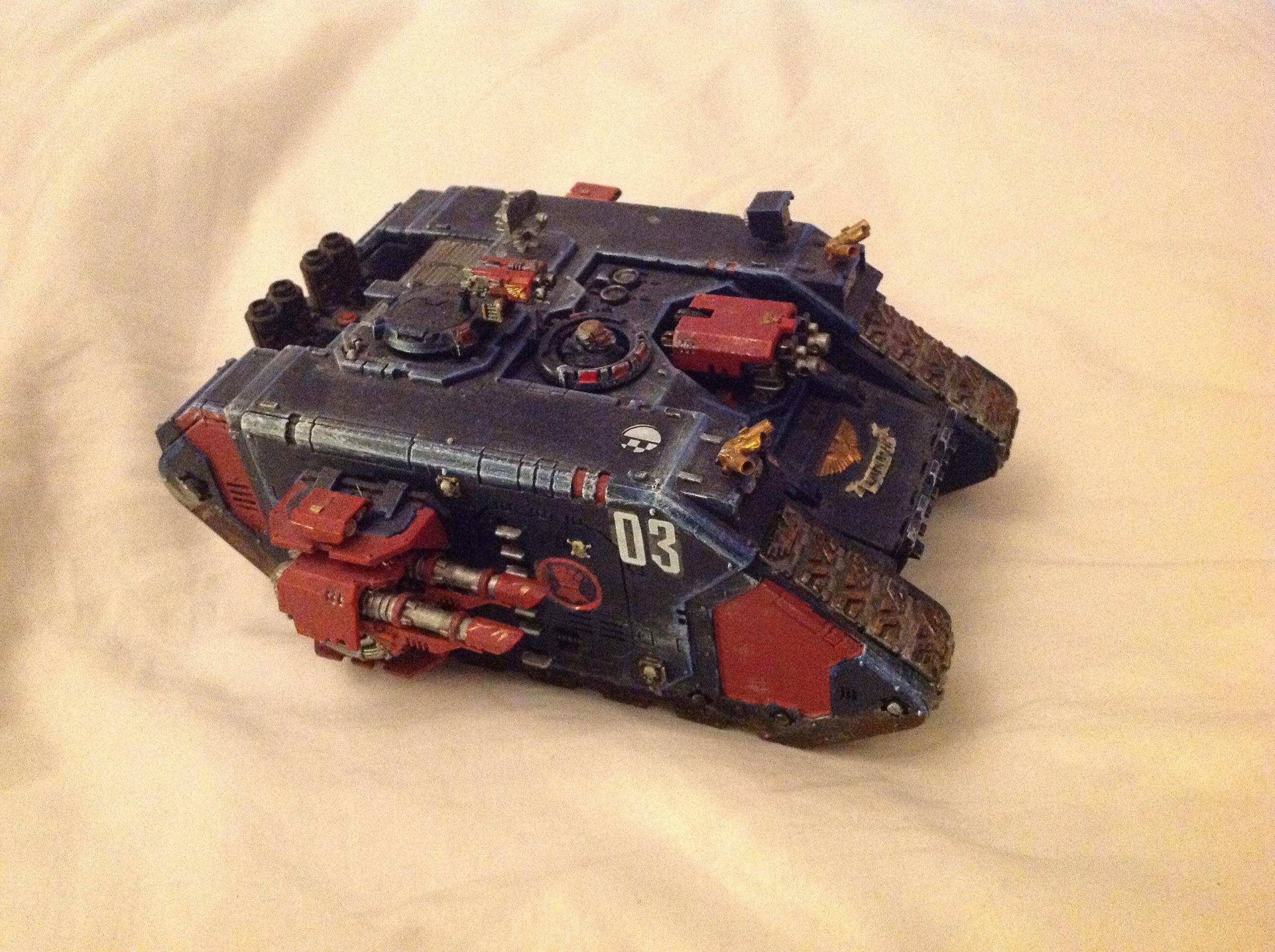 Crimson, Fist, Land Raider, Painting, Scheme, Space Marines