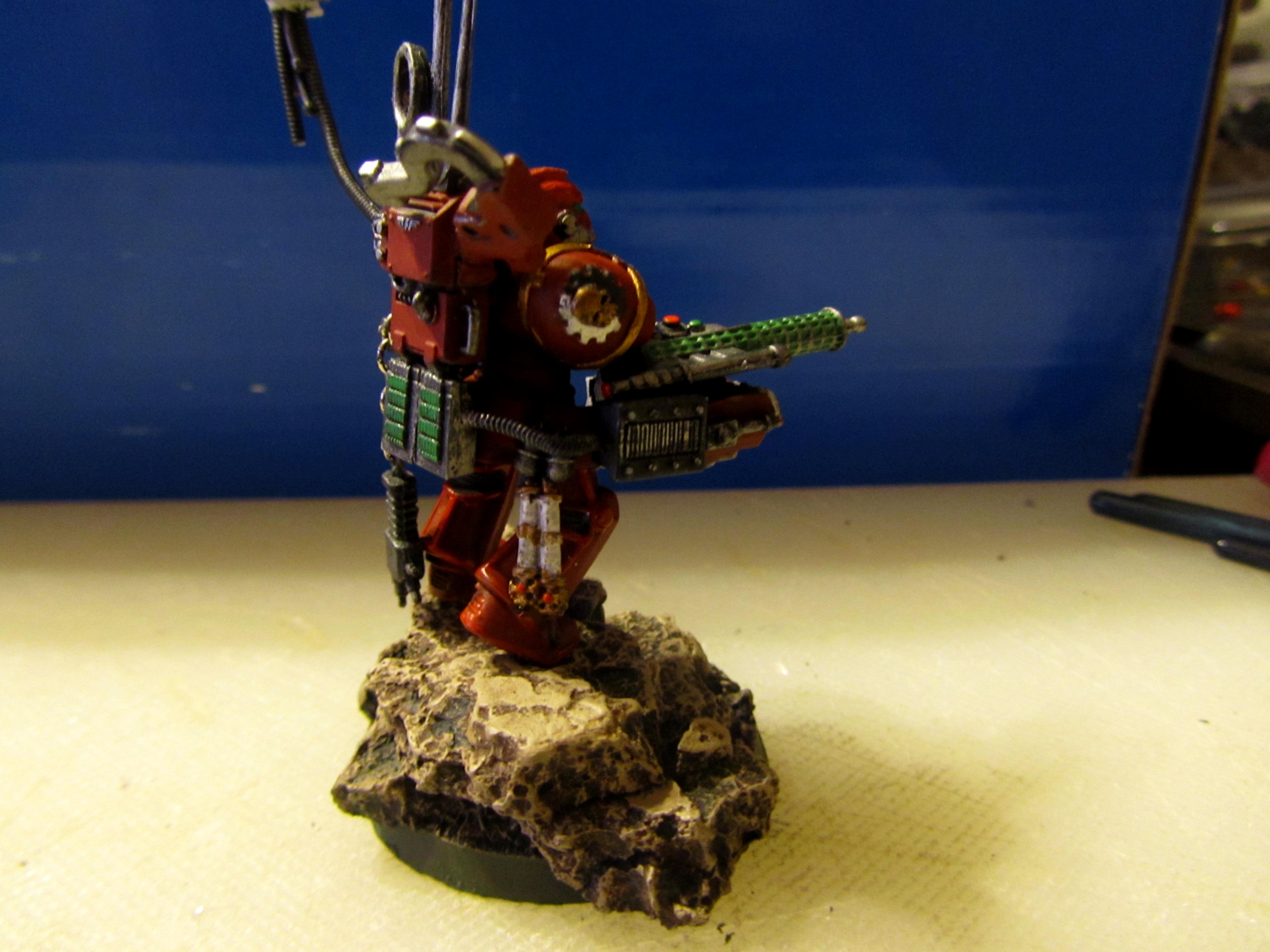 Master Of The Forge, Red Hunters, Space Marines, Tech Marine
