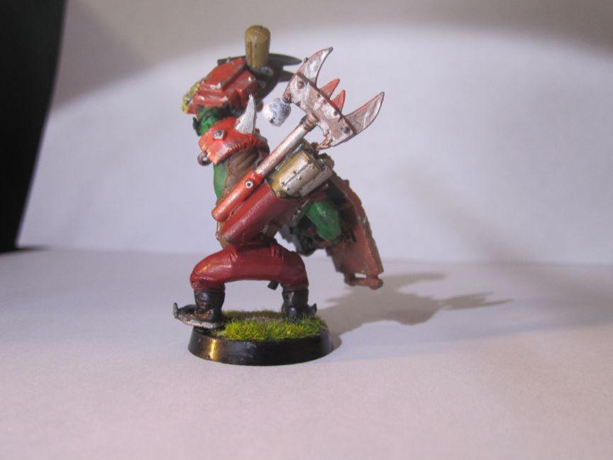Boy, Nob, Orks, Rearview