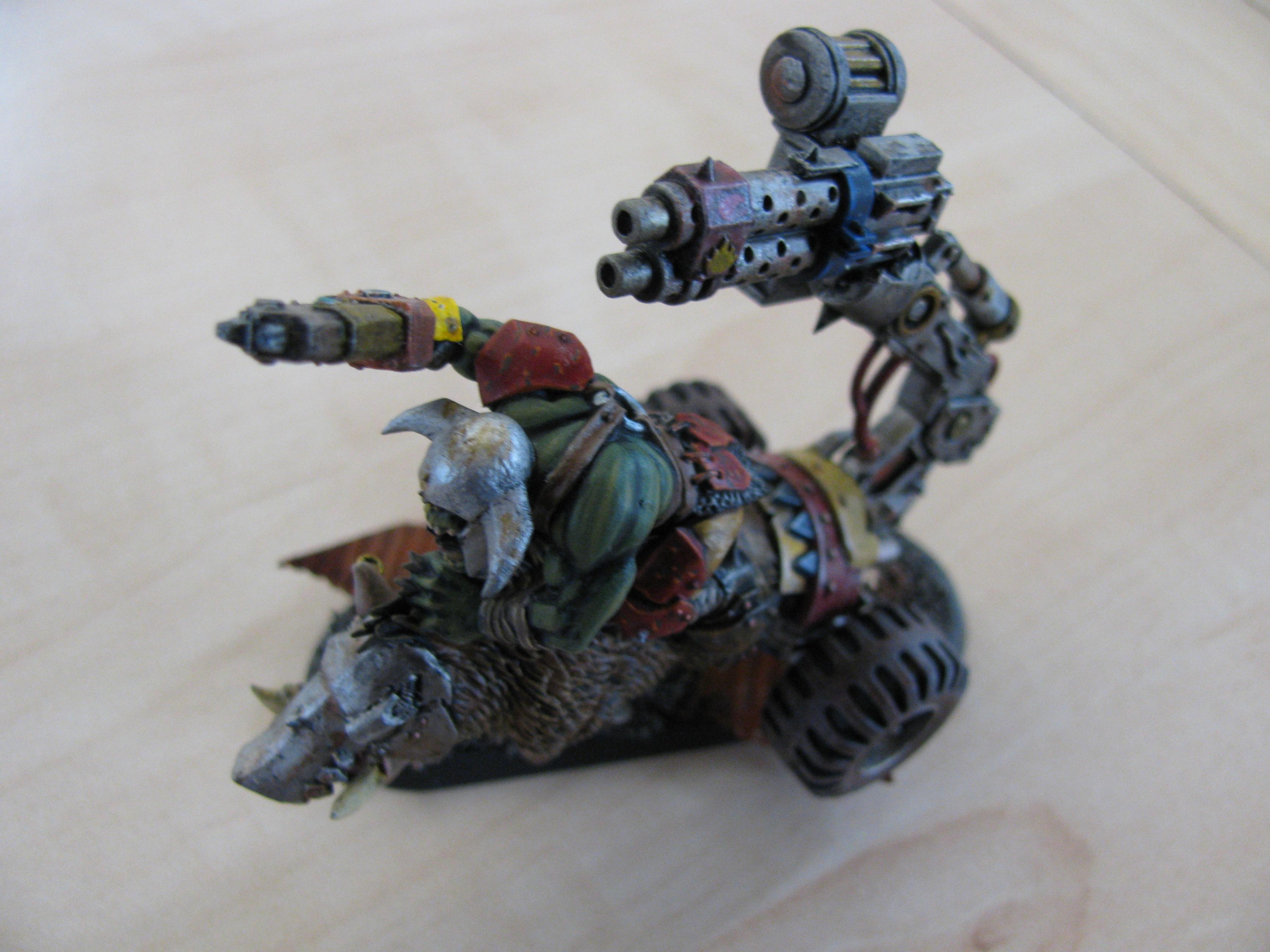 Conversion, Cyboar, Cyborks, Orks, Warhammer 40,000