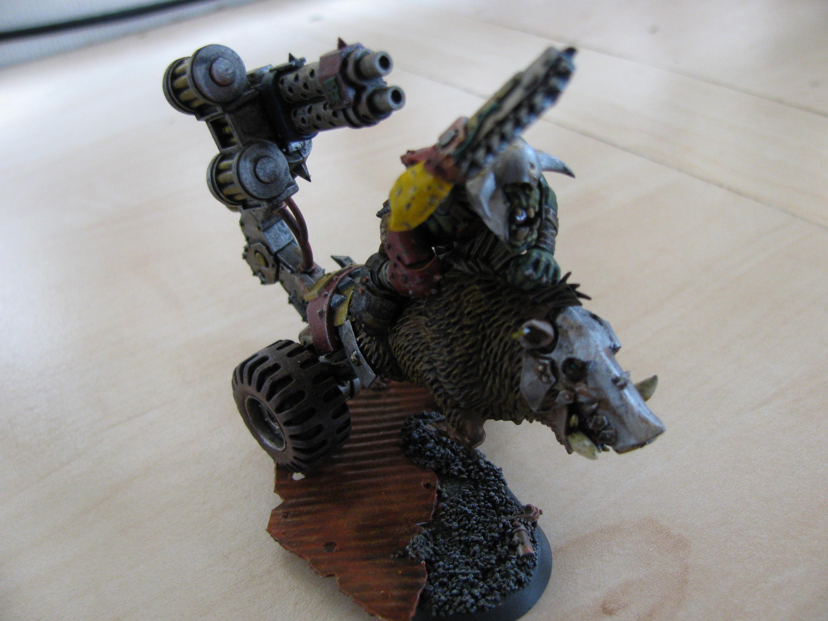 Conversion, Cyboar, Cyborks, Orks, Warhammer 40,000