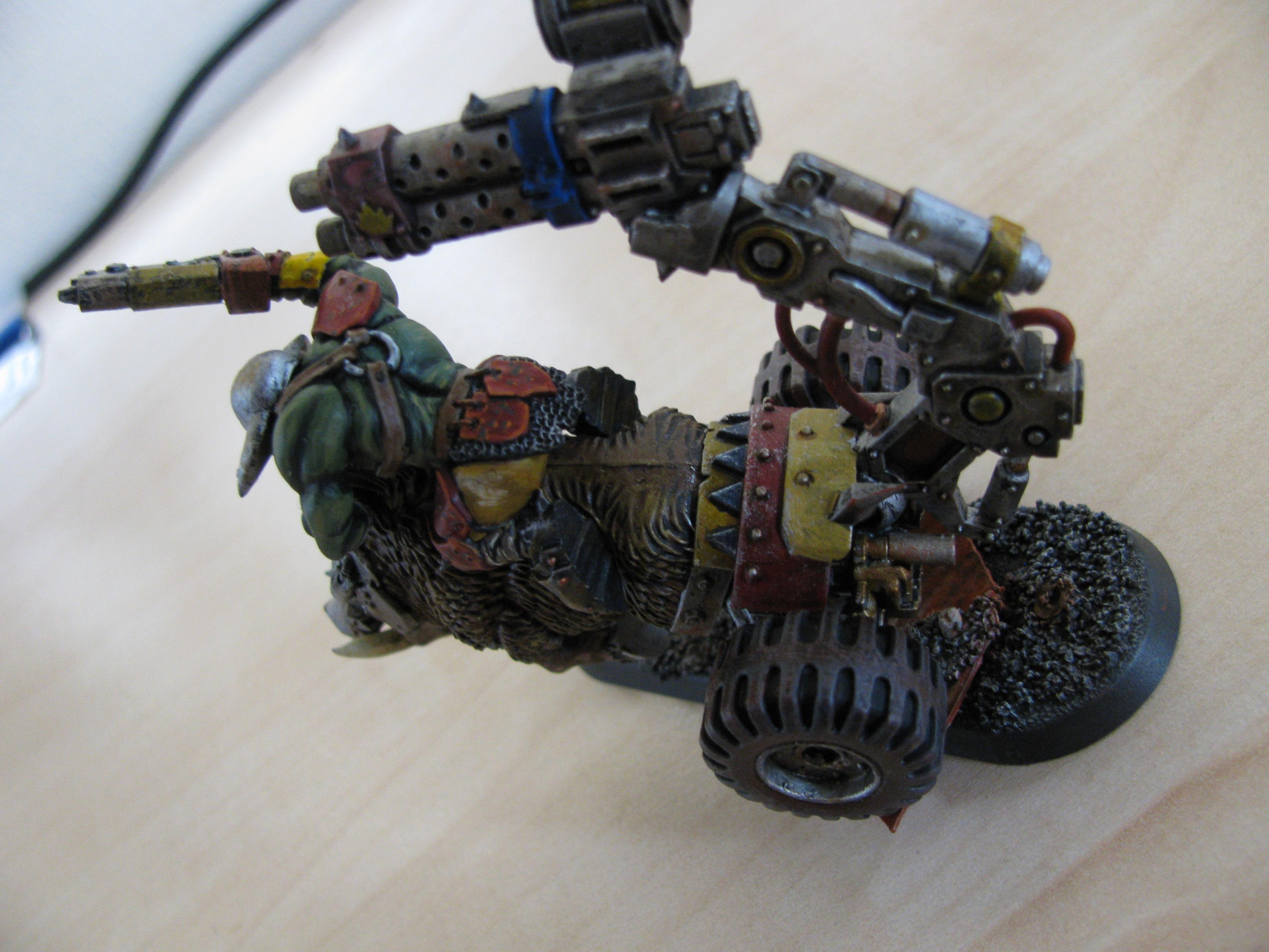 Conversion, Cyboar, Cyborks, Orks, Warhammer 40,000