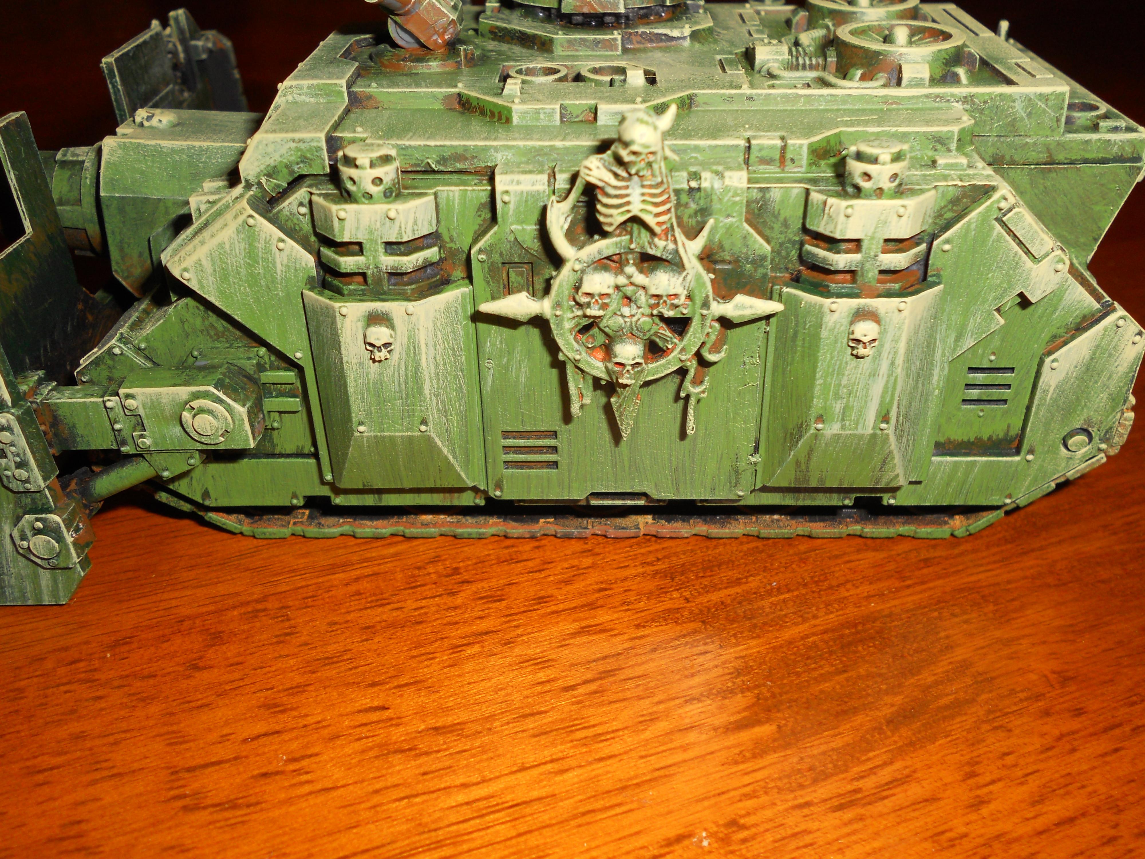 Chaos, Chaos Space Marines, Green, Nurgle, Rhino