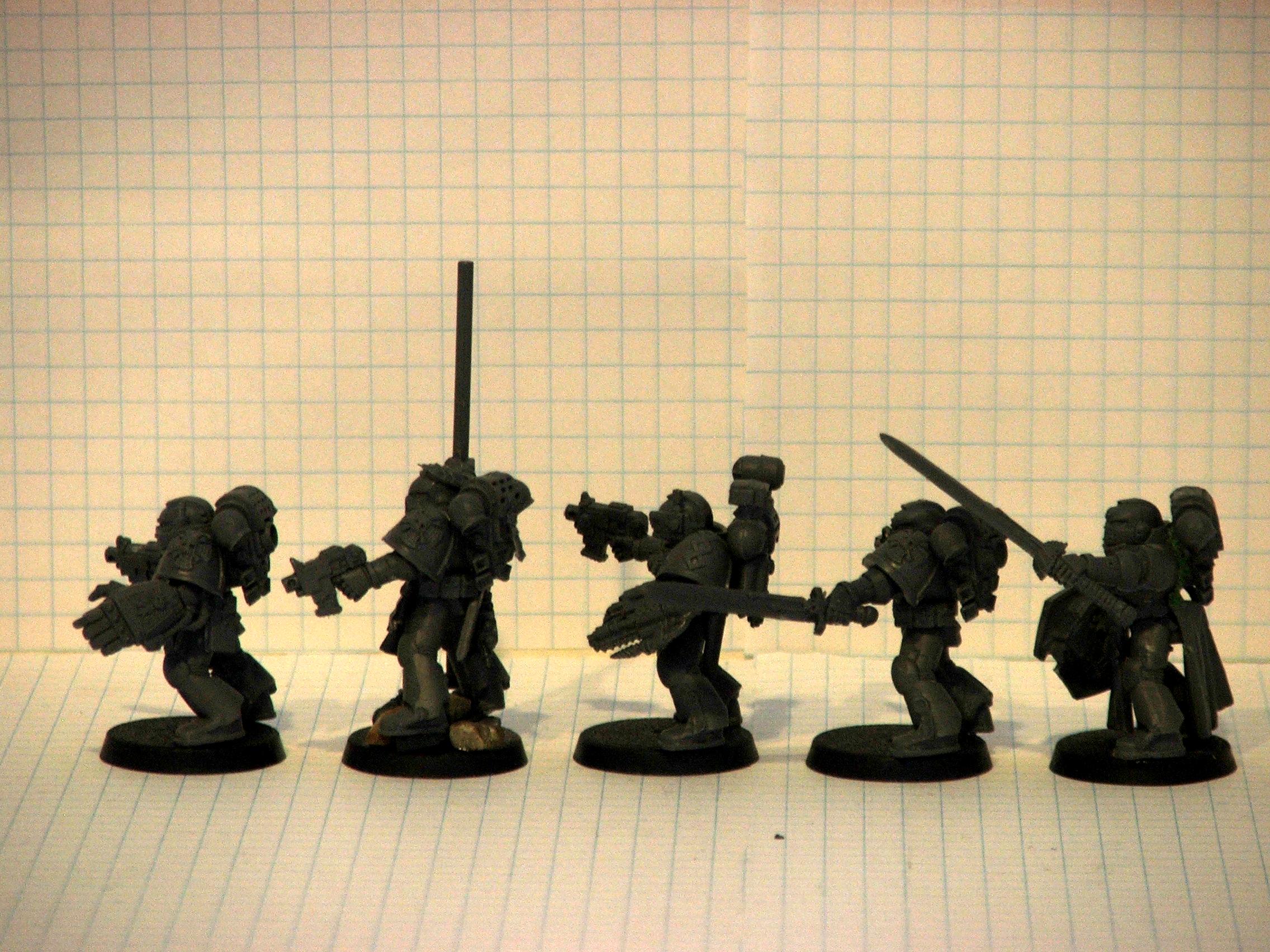 Crimson Fists, Space Marines, Work In Progress