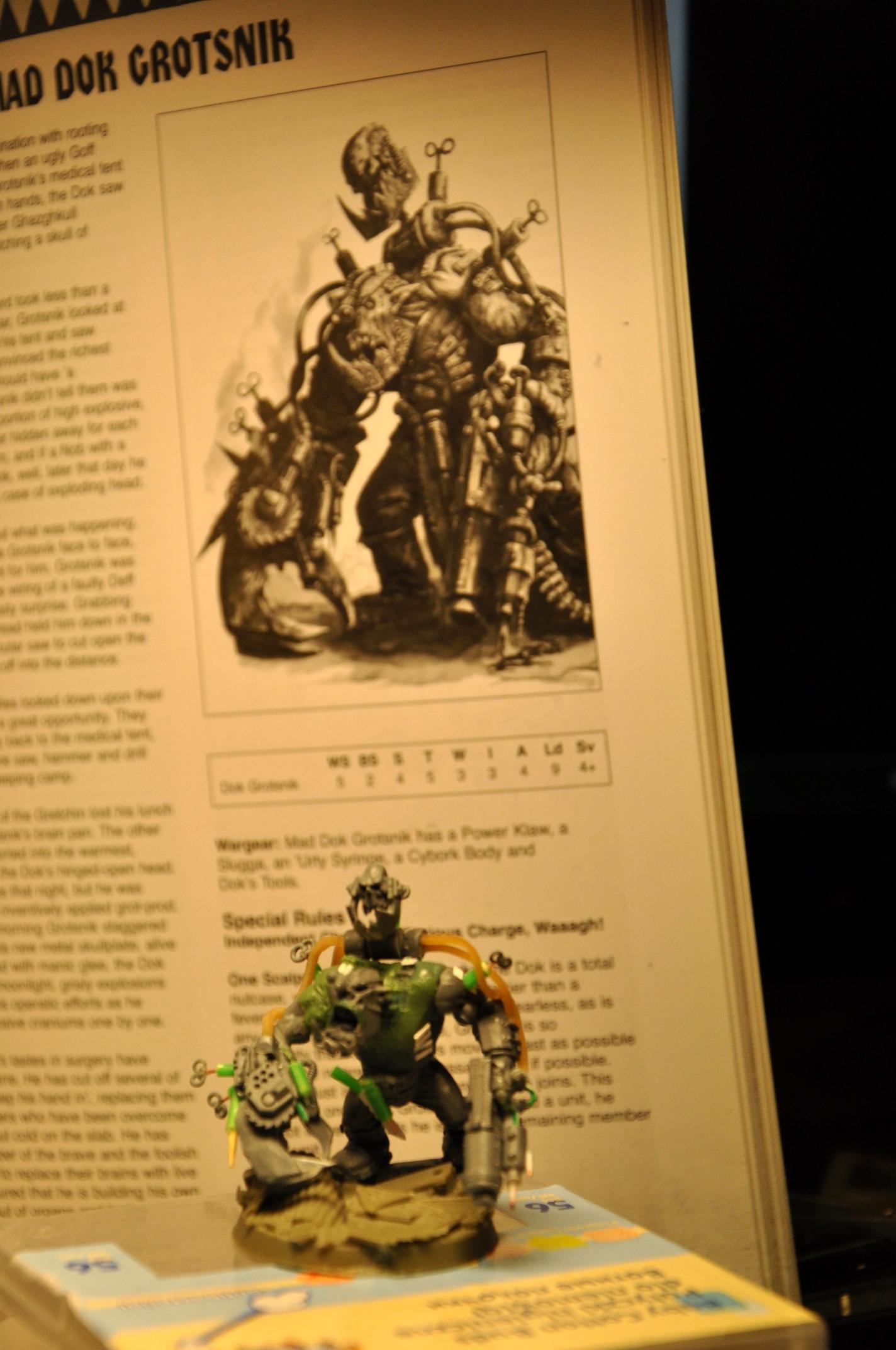 Conversion, Custom, Greenstuff, Grotsnik, Mad Dok, Mad Dok Grotsnik, Orks, Waaagh!