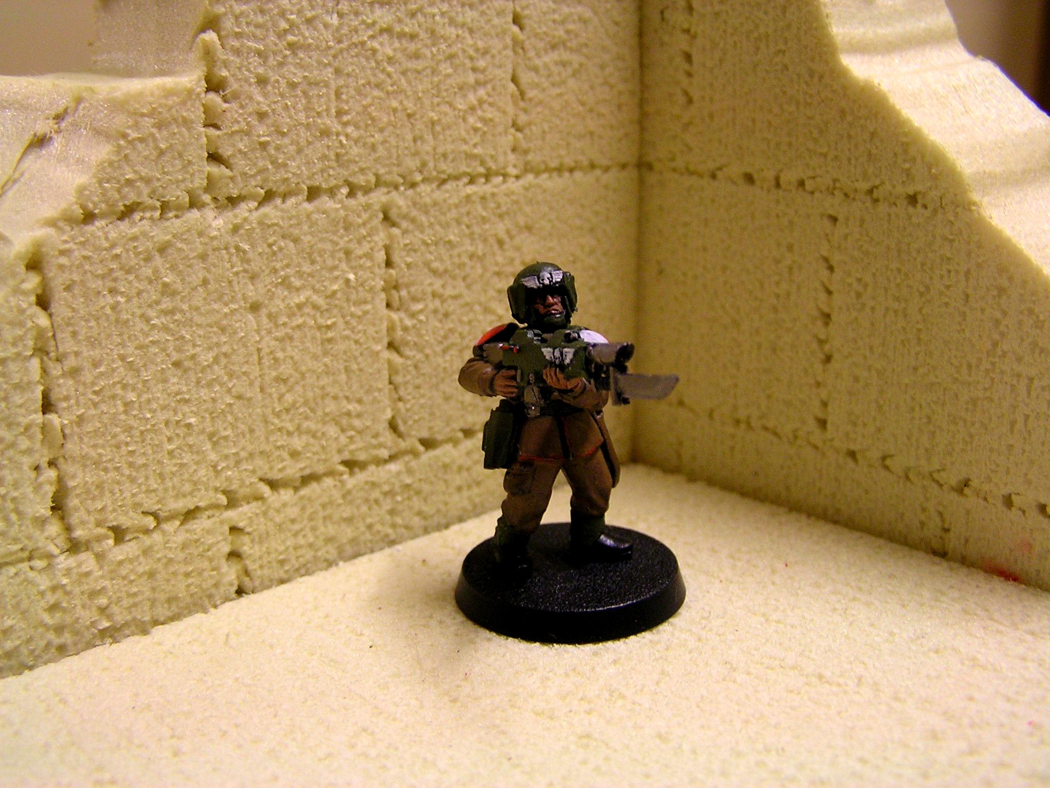 Cadians, Imperial Guard, Platoon Command Squad