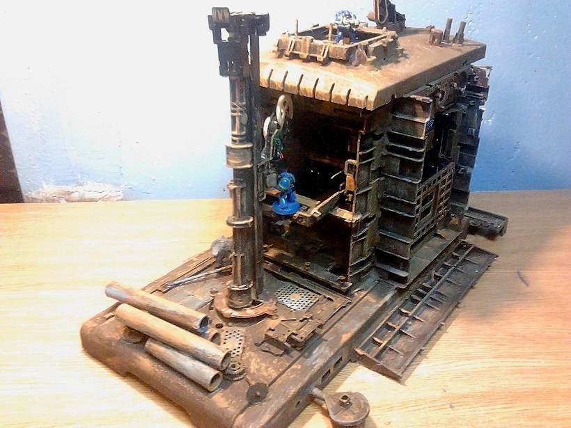 Bastion, Castlle, Conversion, Custom, Do-it-yourself, Game Table, Strong Point