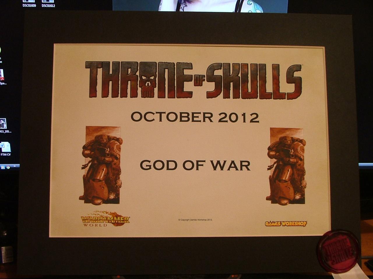 God of war award