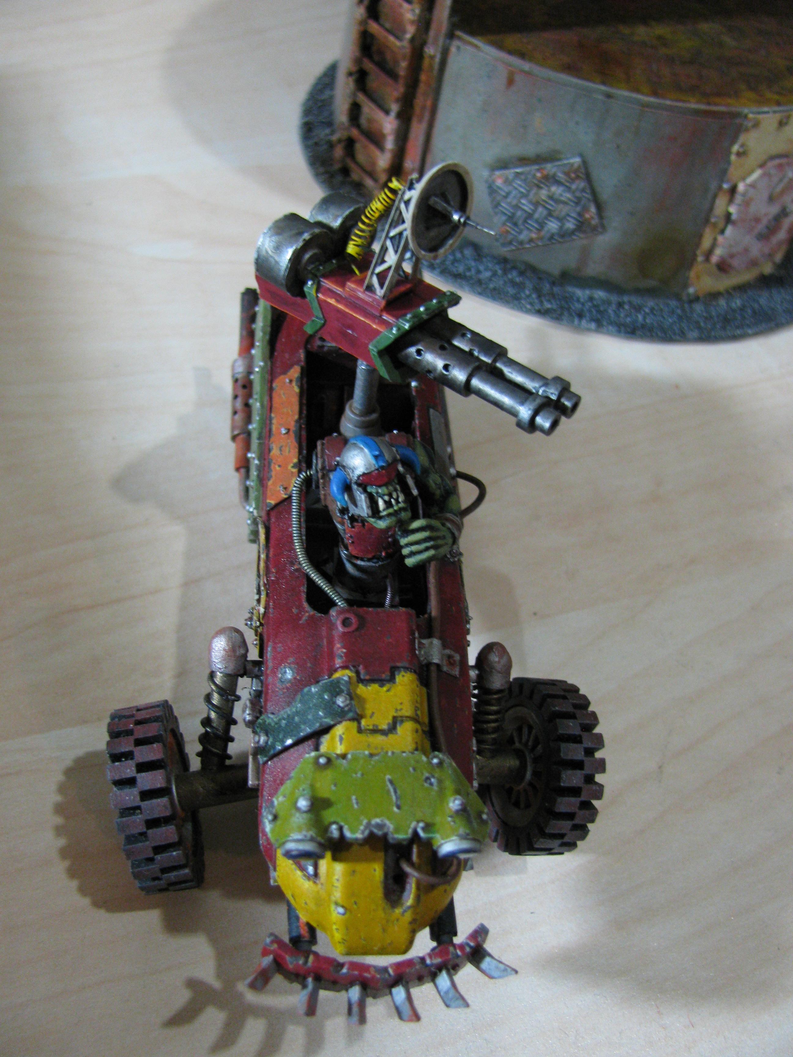 Buggy, Conversion, Cyborks, Orks, Warhammer 40,000