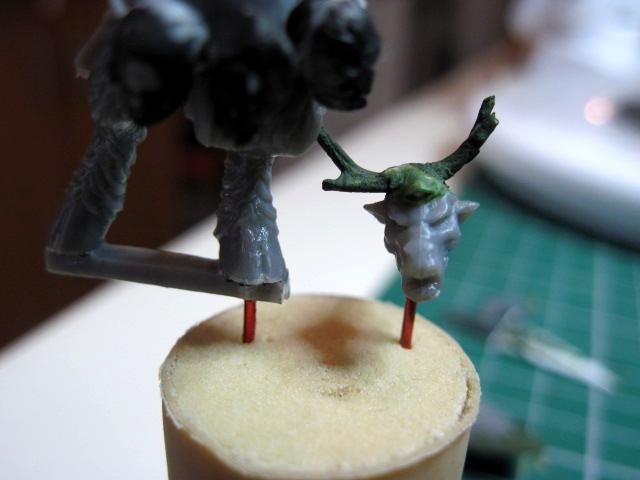 Beastmen, wip head beastlord