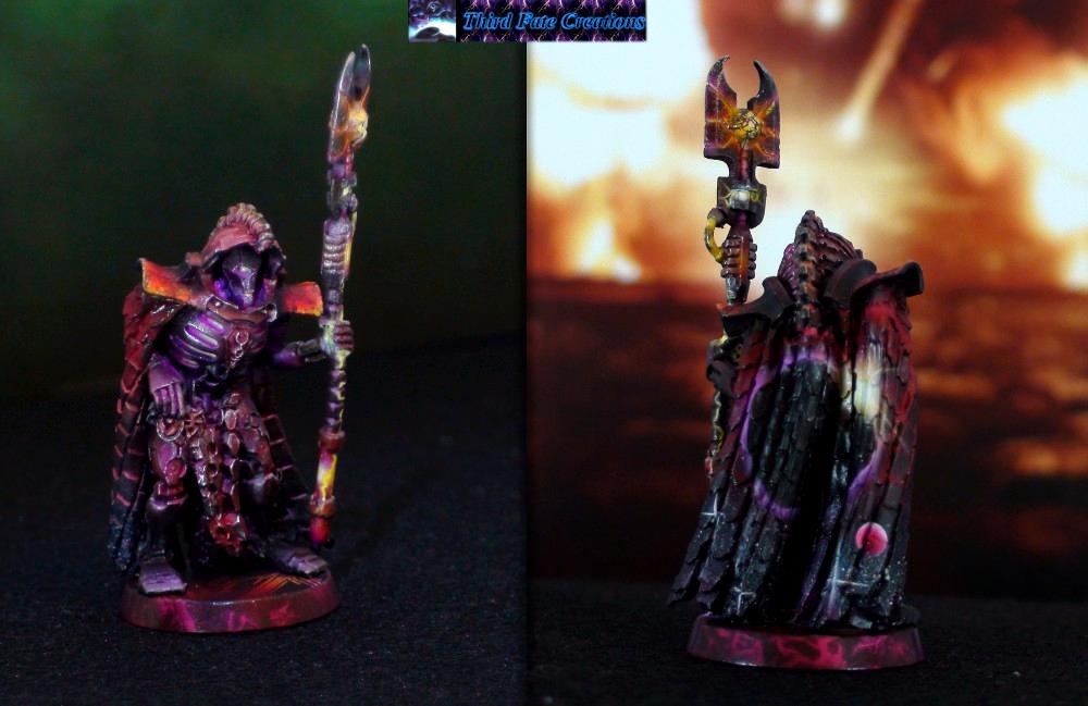 Airbrush, Lord, Necrons, Thirdfatecreations