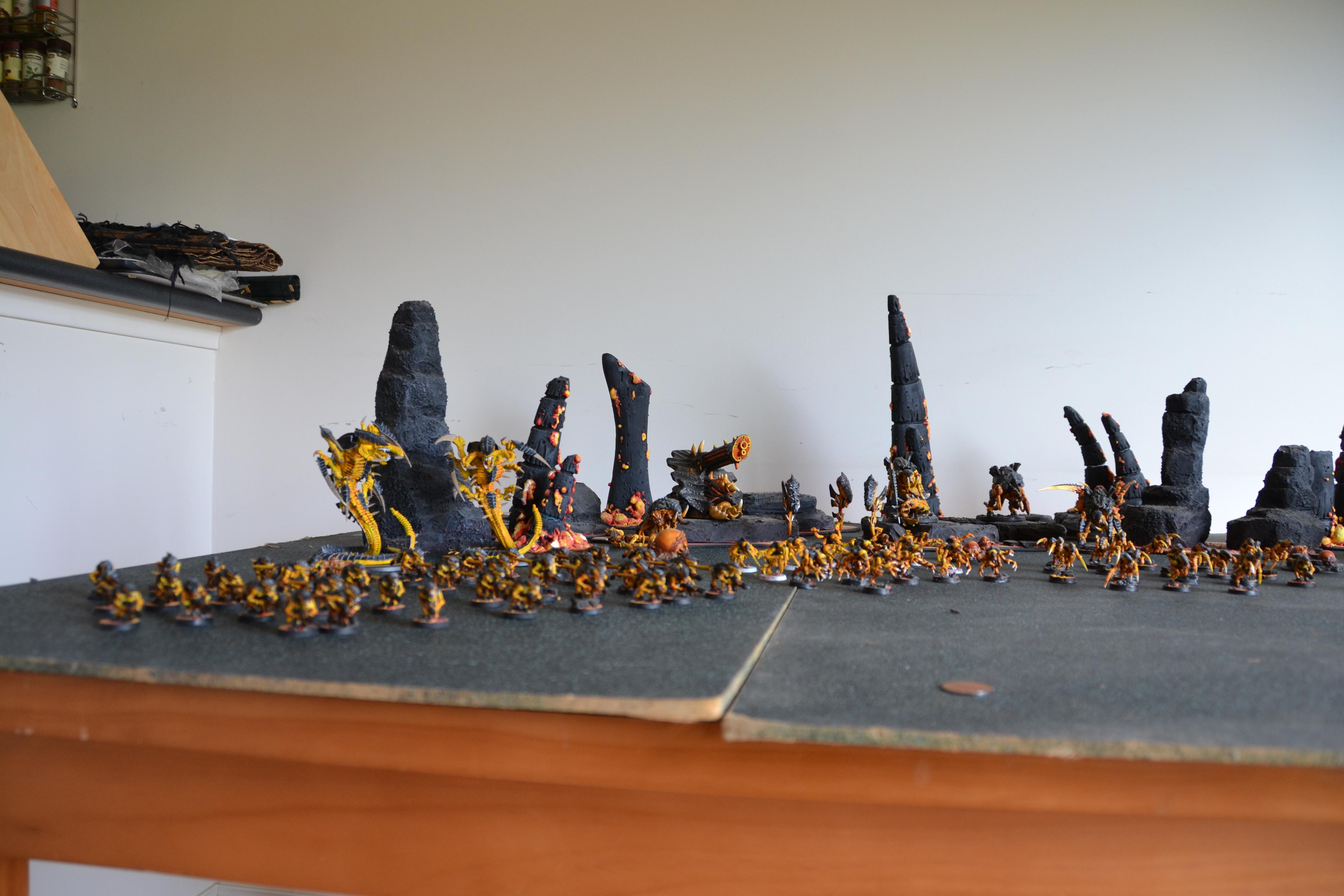 Lava Tyranids (partial)