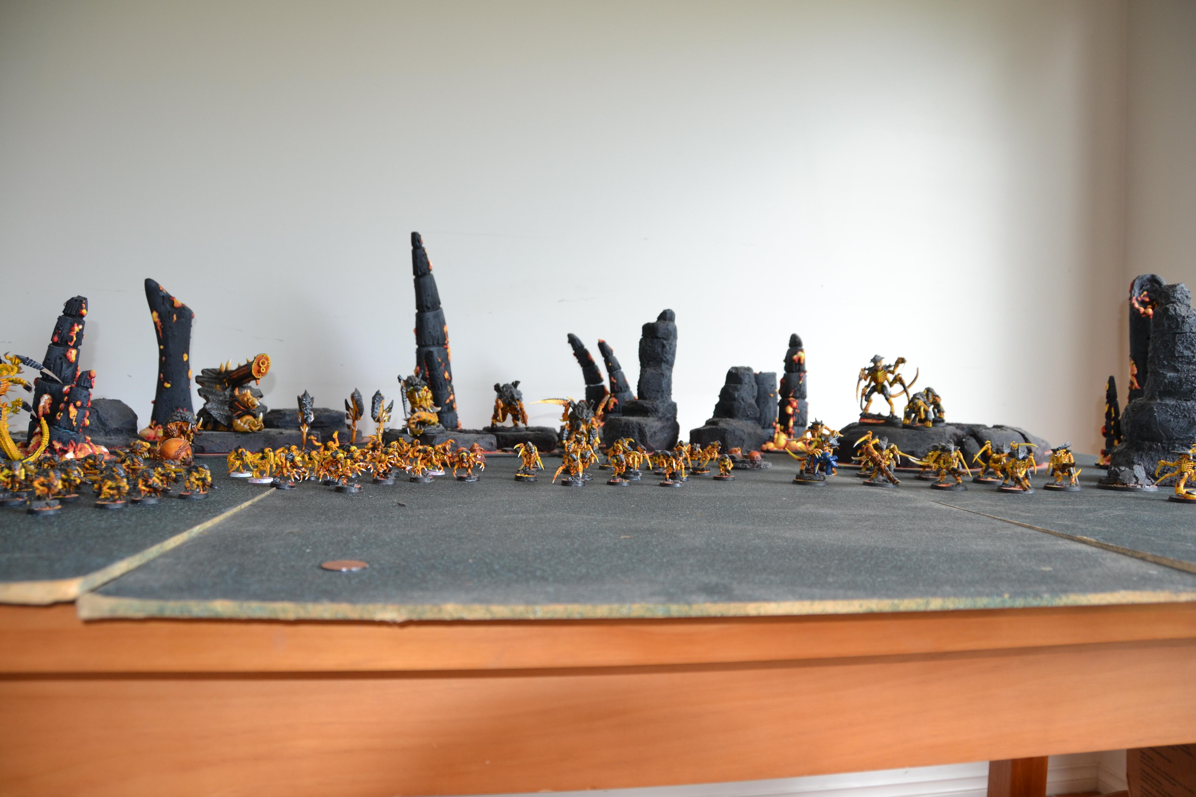 Lava Tyranids (partial)