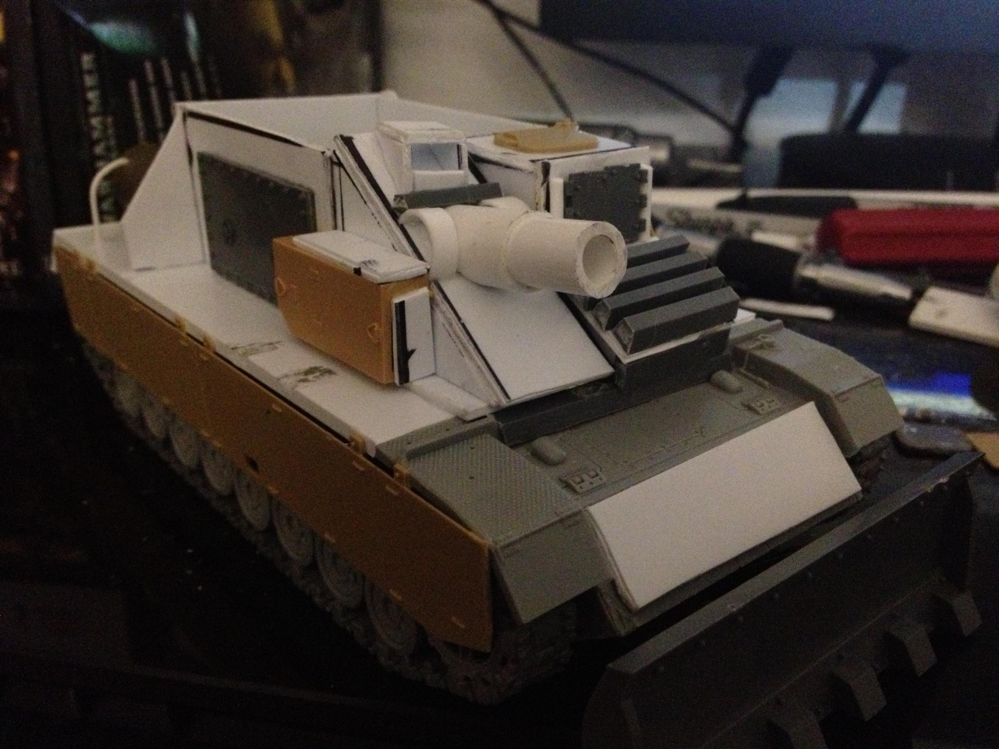 Malcador Defender. WIP Front section