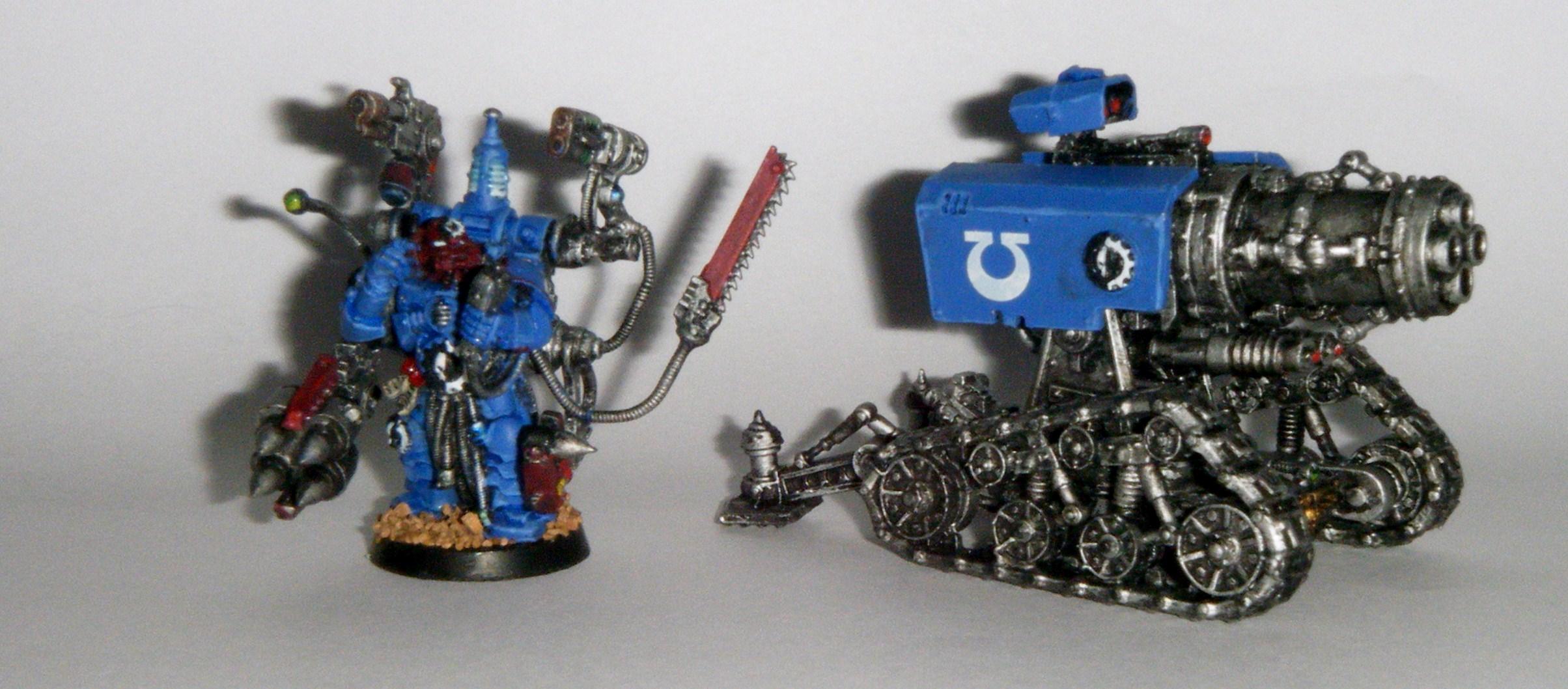 Space Marines, Tech Marine, Thunder Fire Cannon