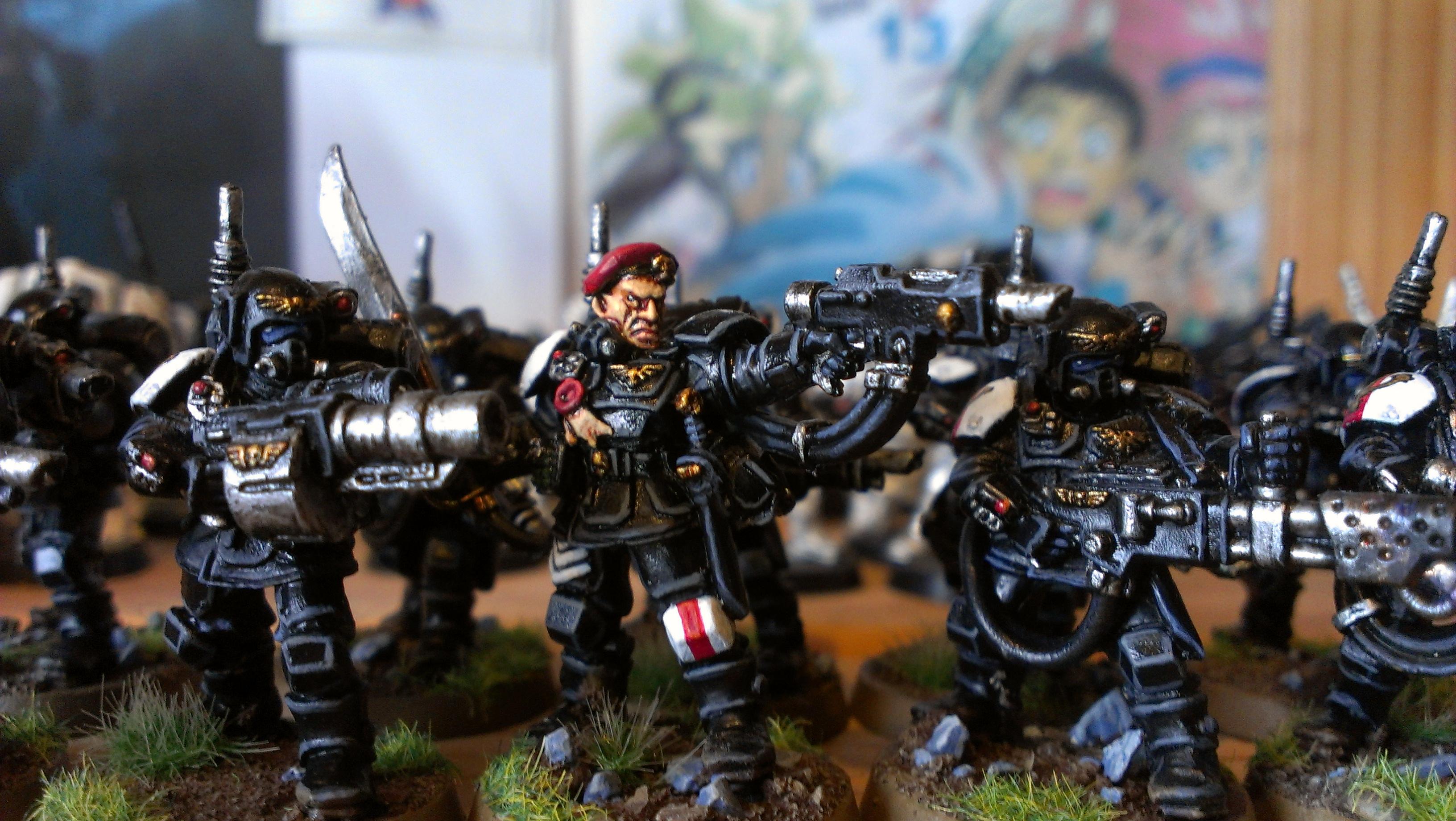 Conversion, Imperial, Imperial Guard, Painted, Posed, Warhammer 40,000