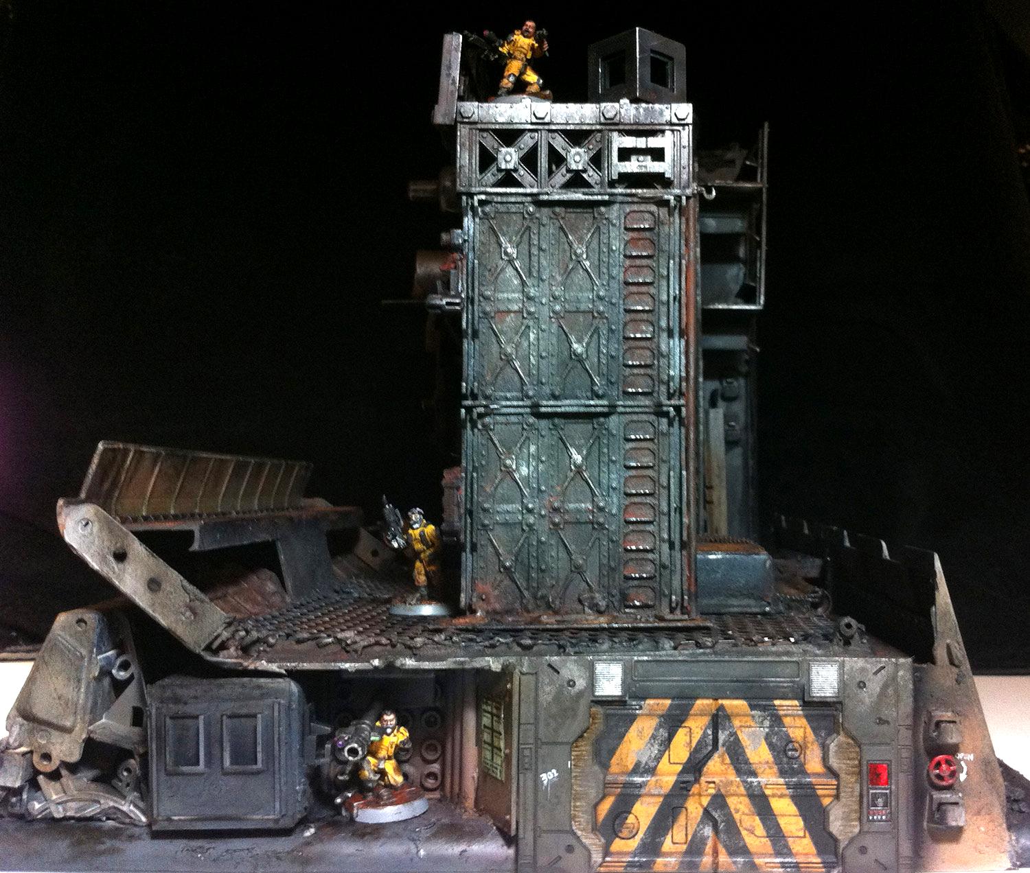 Buildings, City, Derelict, Hab, Necromunda, Rust, Scratch Build, Terrain, Warhammer 40,000
