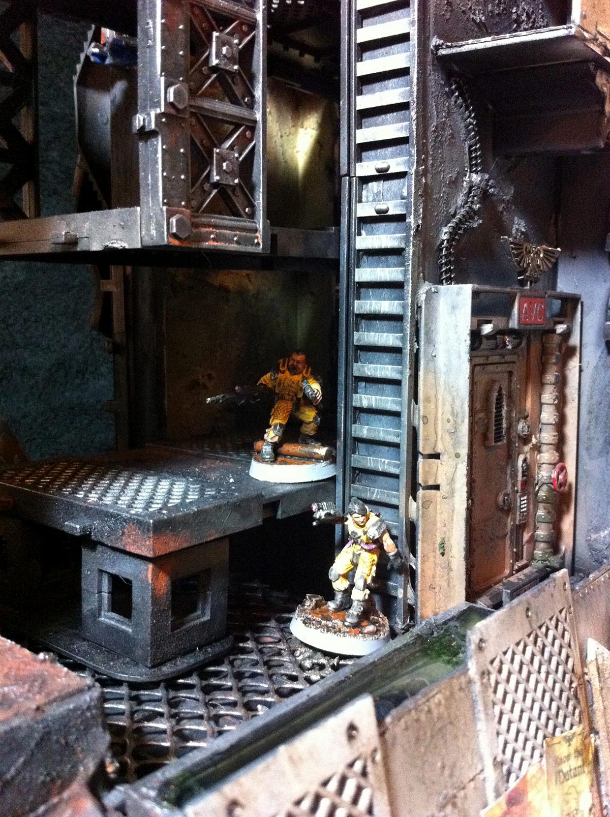 Buildings, City, Derelict, Hab, Necromunda, Rust, Scratch Build, Terrain, Warhammer 40,000