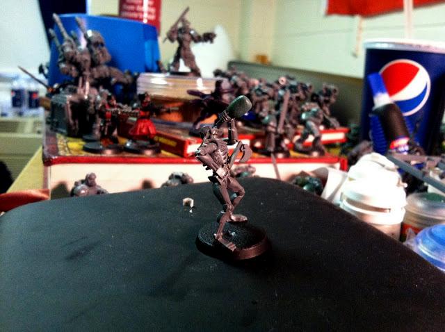 Necrons, Pirate, drinking necron