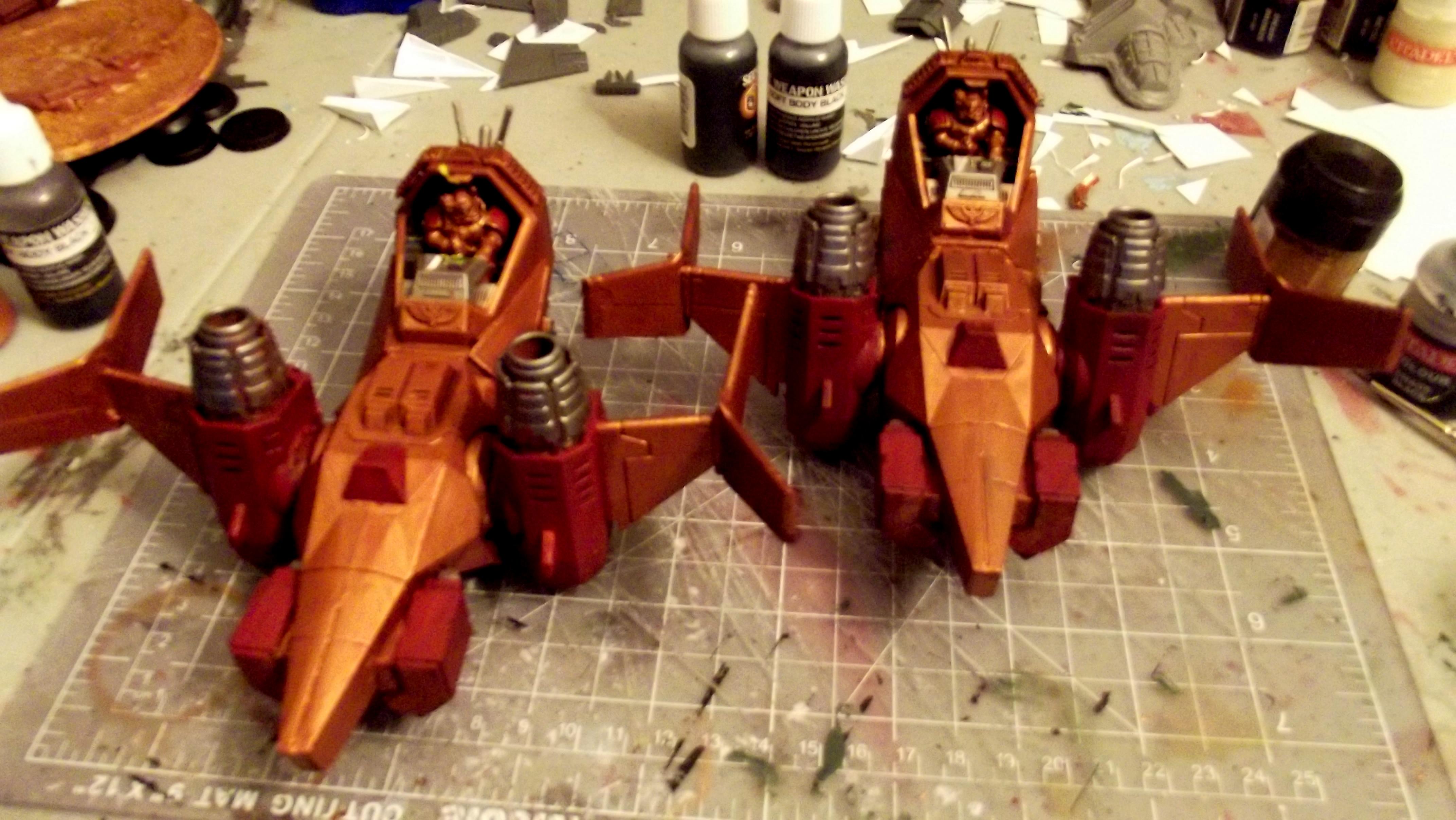 Conversion, Kitbash, Minotaurs, Stormclaw, Stormtalon, Work In Progress