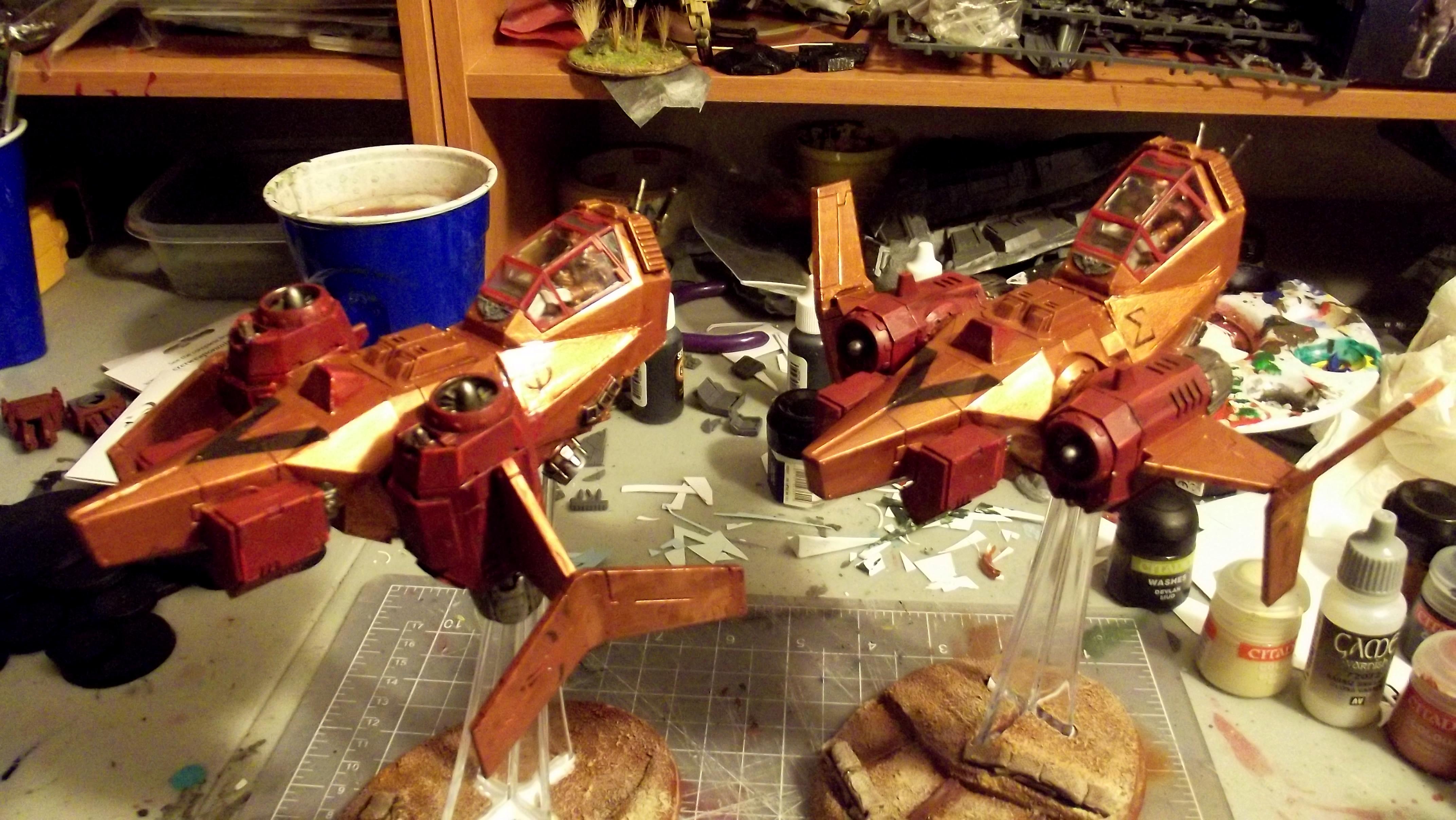 Conversion, Kitbash, Minotaurs, Stormclaw, Stormtalon, Work In Progress