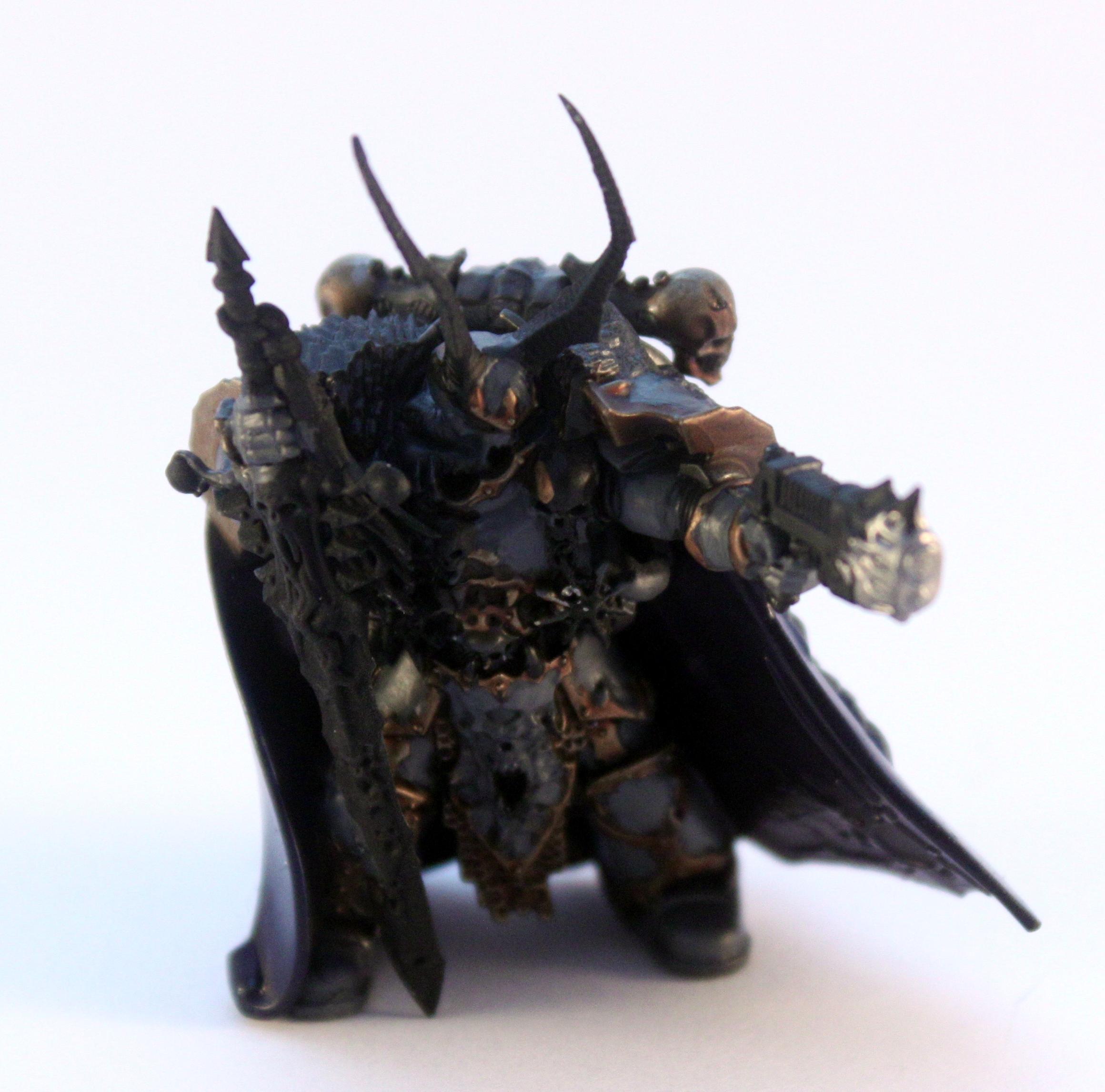 Chaos, Chaos Lord, Chaos Space Marines, Crystals, Dark Vengance, Lord, Non-Metallic Metal, Space Marines, Touch Of Chaos, Urban Base, Warhammer 40,000, Work In Progress