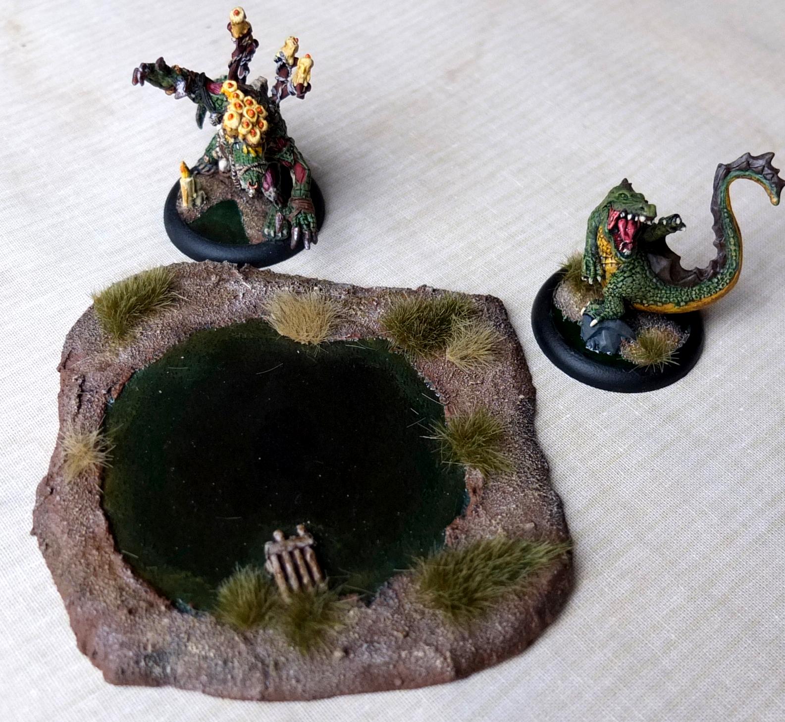 Alligators, Crodiles, Gatormen, Hordes, Minions, Swamp