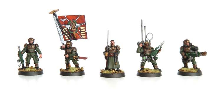 Command Squad, Imperial Guard, Warhammer 40,000