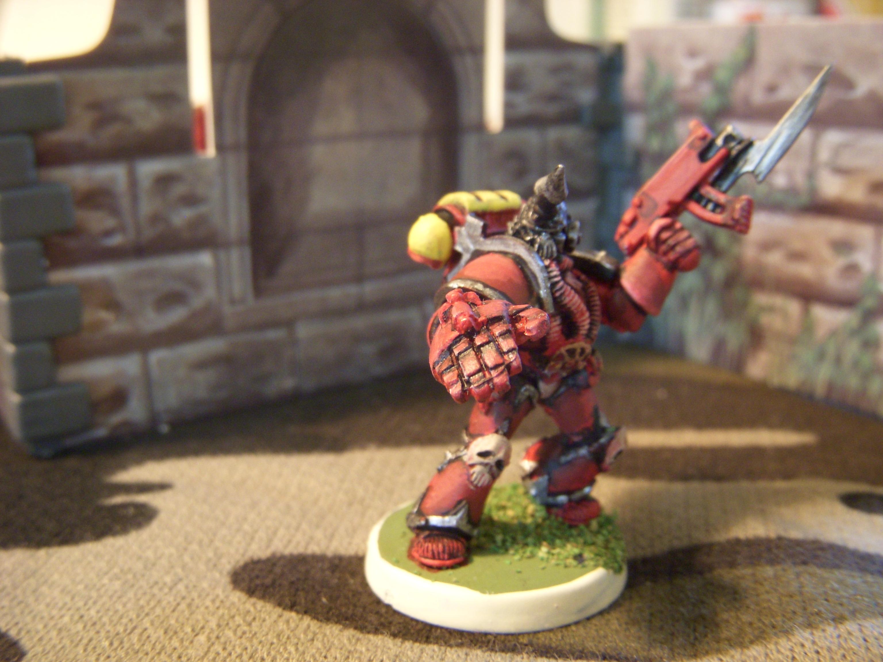 Chaos, Chaos Space Marines, Word Bearers, Work In Progress