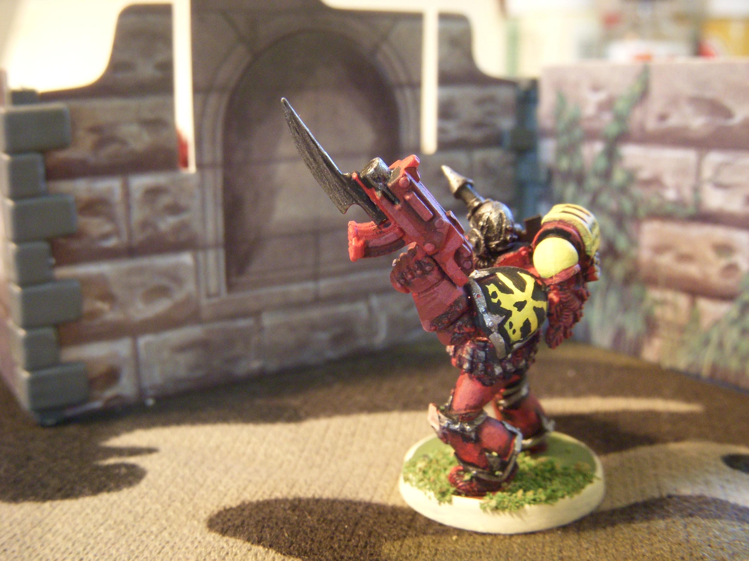 Chaos, Chaos Space Marines, Word Bearers, Work In Progress