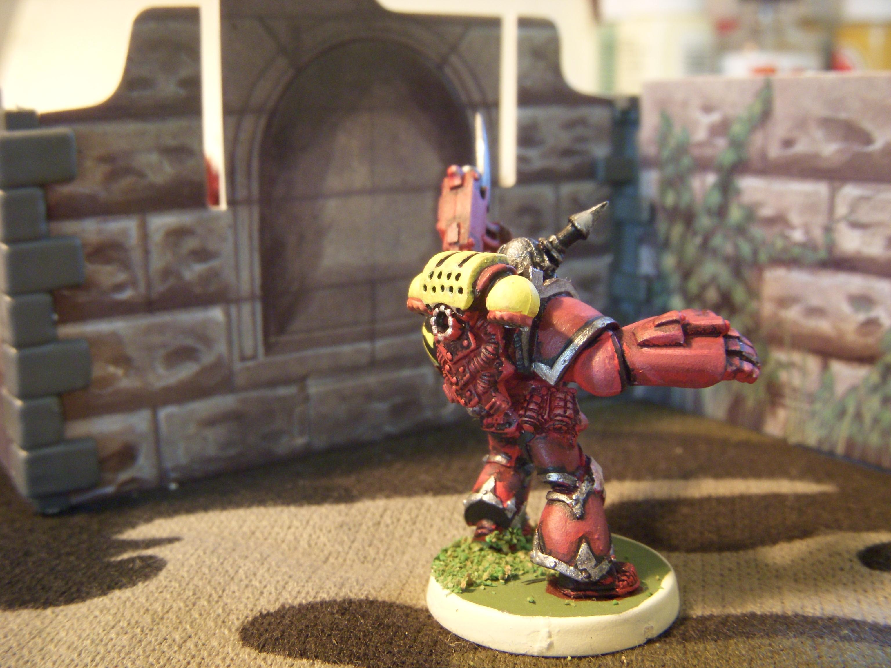 Chaos, Chaos Space Marines, Word Bearers, Work In Progress