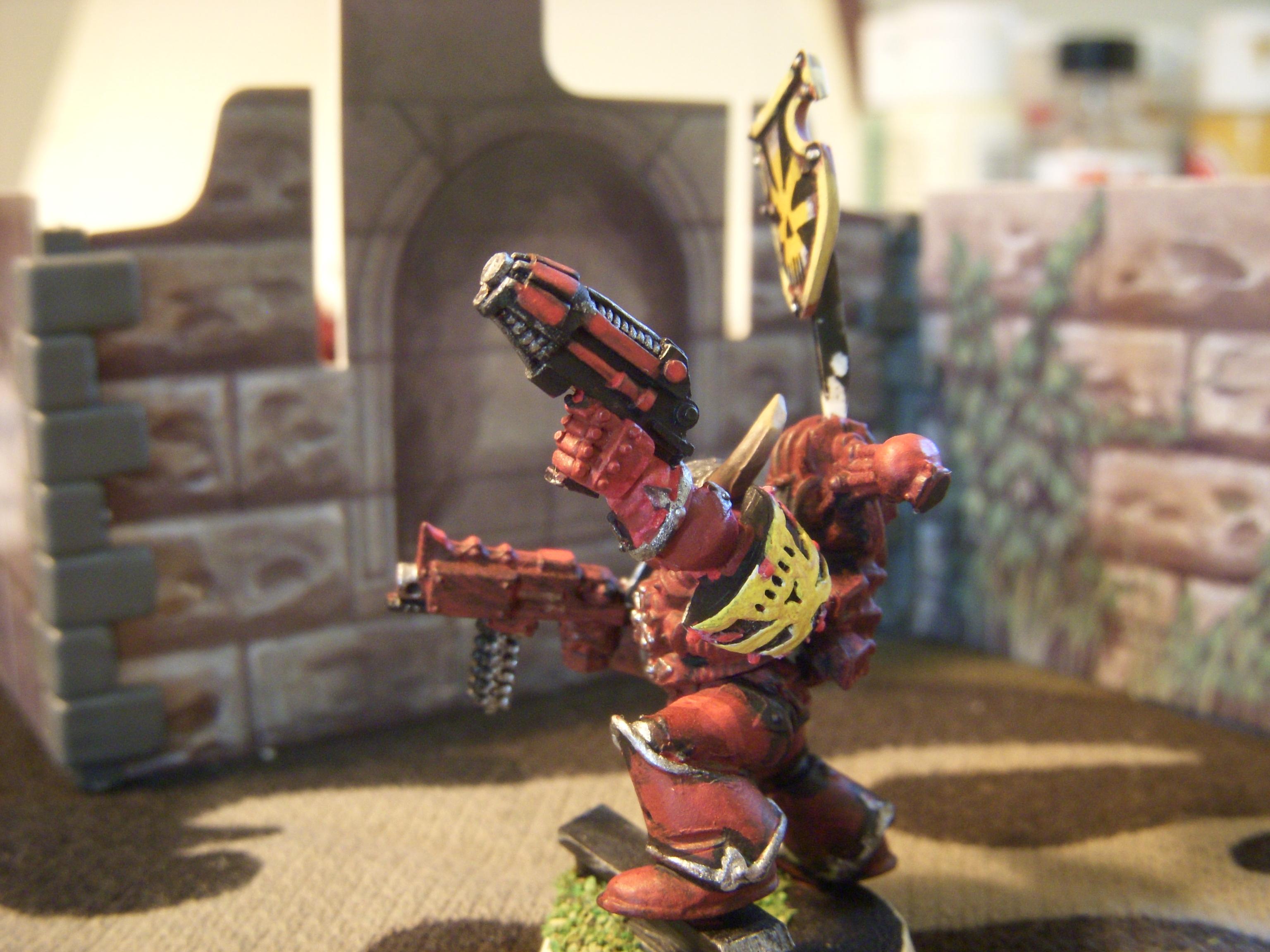 Chaos, Chaos Space Marines, Word Bearers, Work In Progress